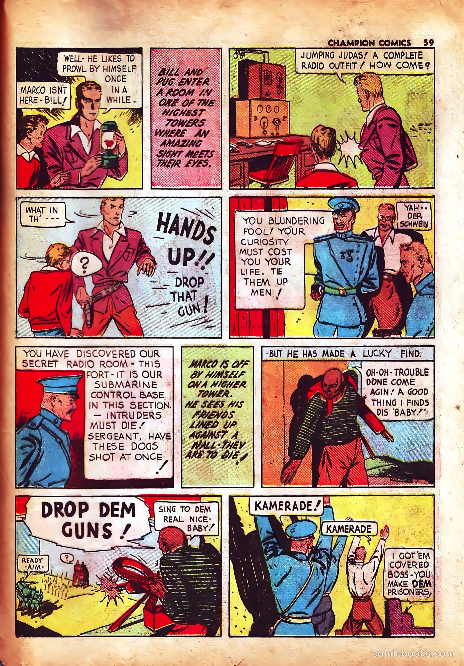 Champion Comics #5 (1940) — page 60 of 67