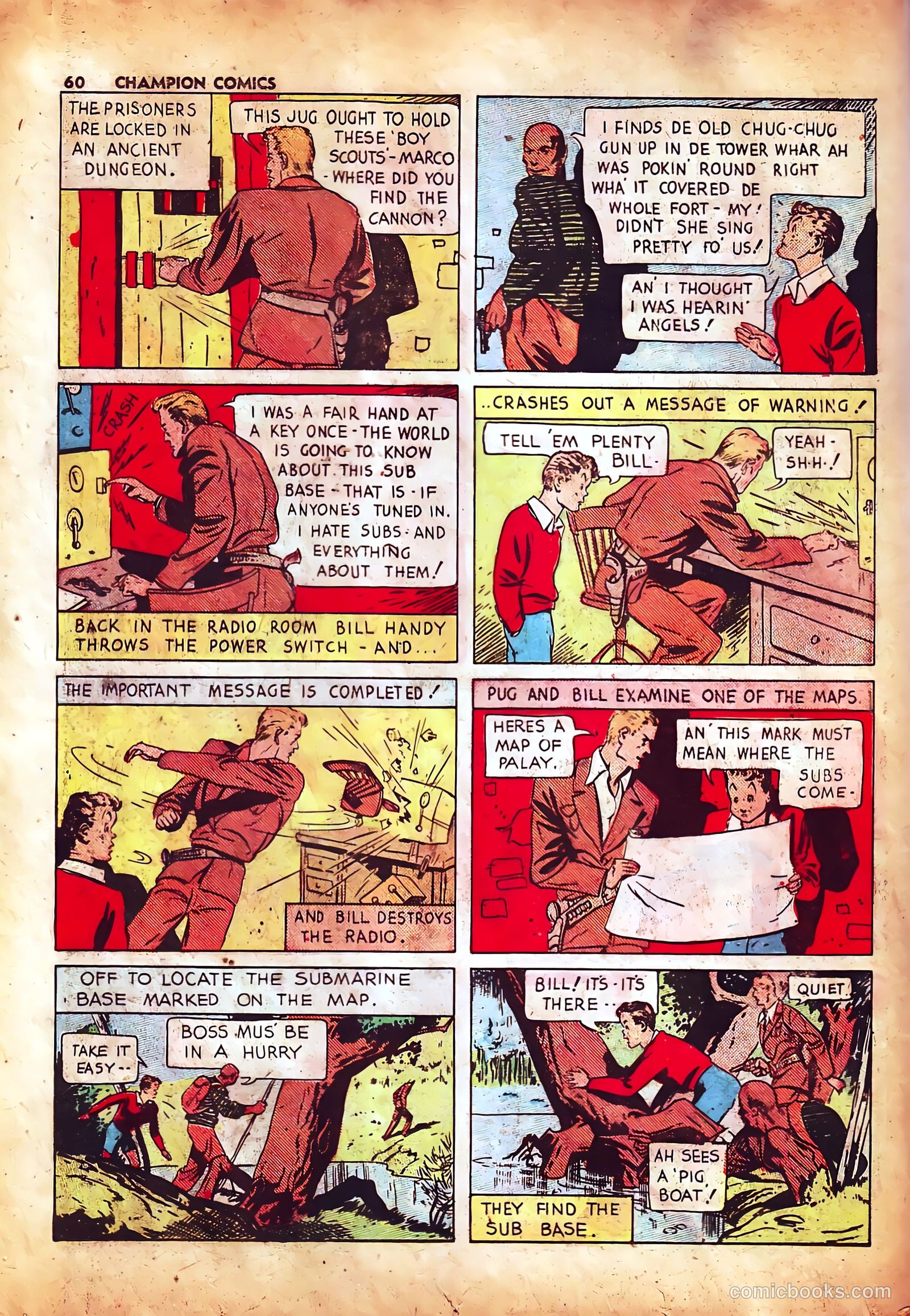 Champion Comics #5 (1940) — page 61 of 67