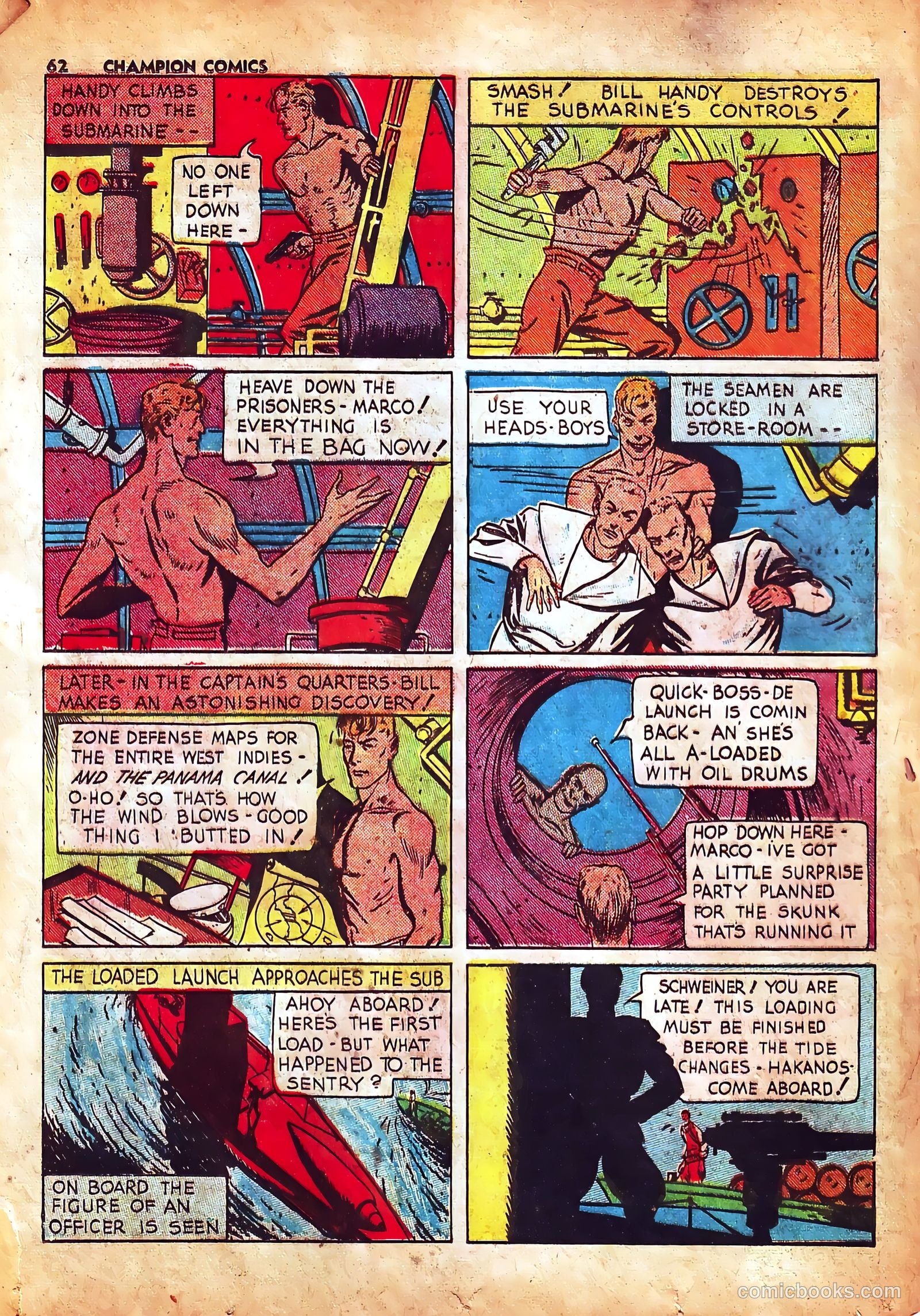 Champion Comics #5 (1940) — page 63 of 67