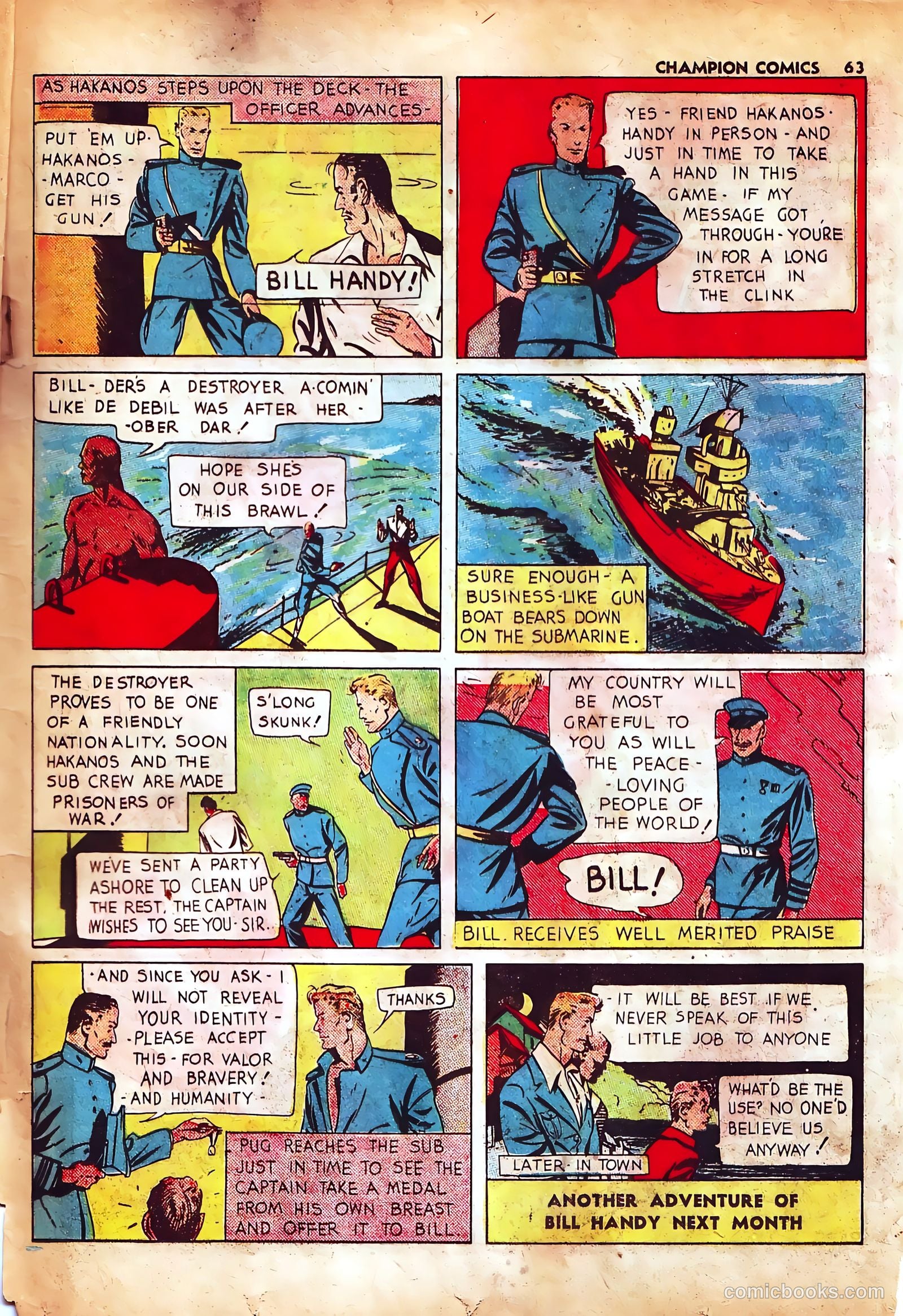 Champion Comics #5 (1940) — page 64 of 67