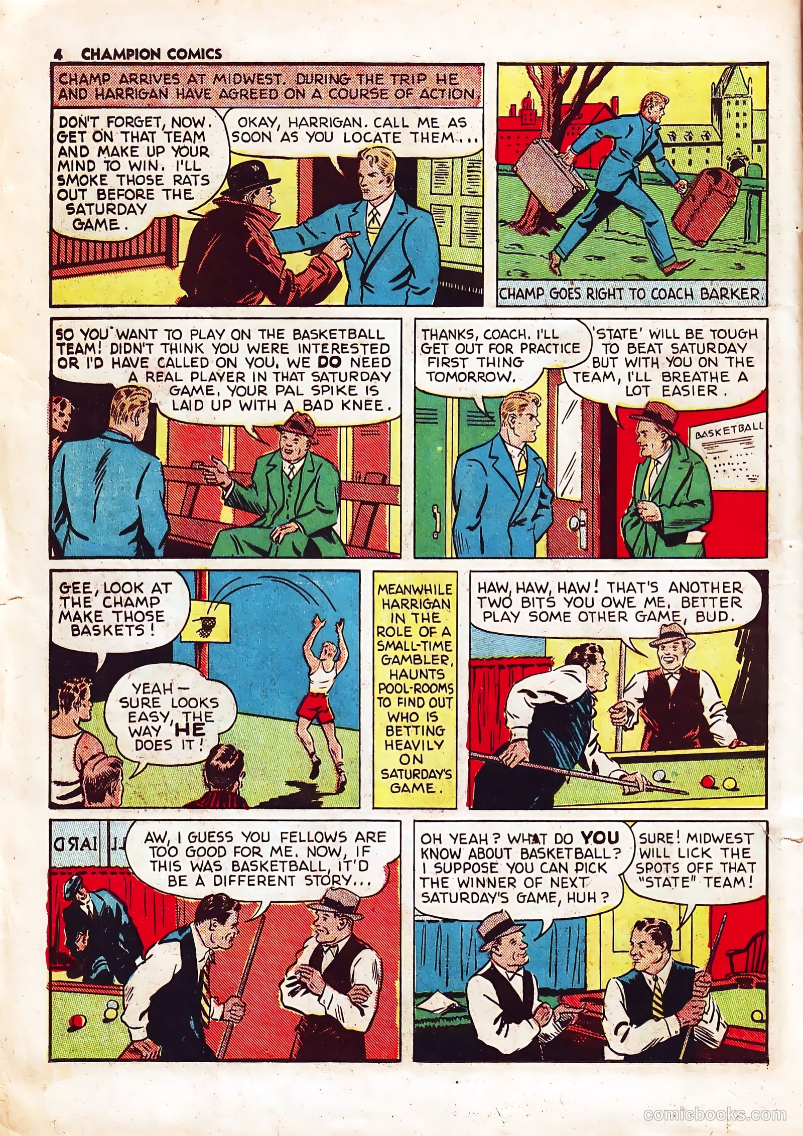 Champion Comics #6 (1940) — page 6 of 67