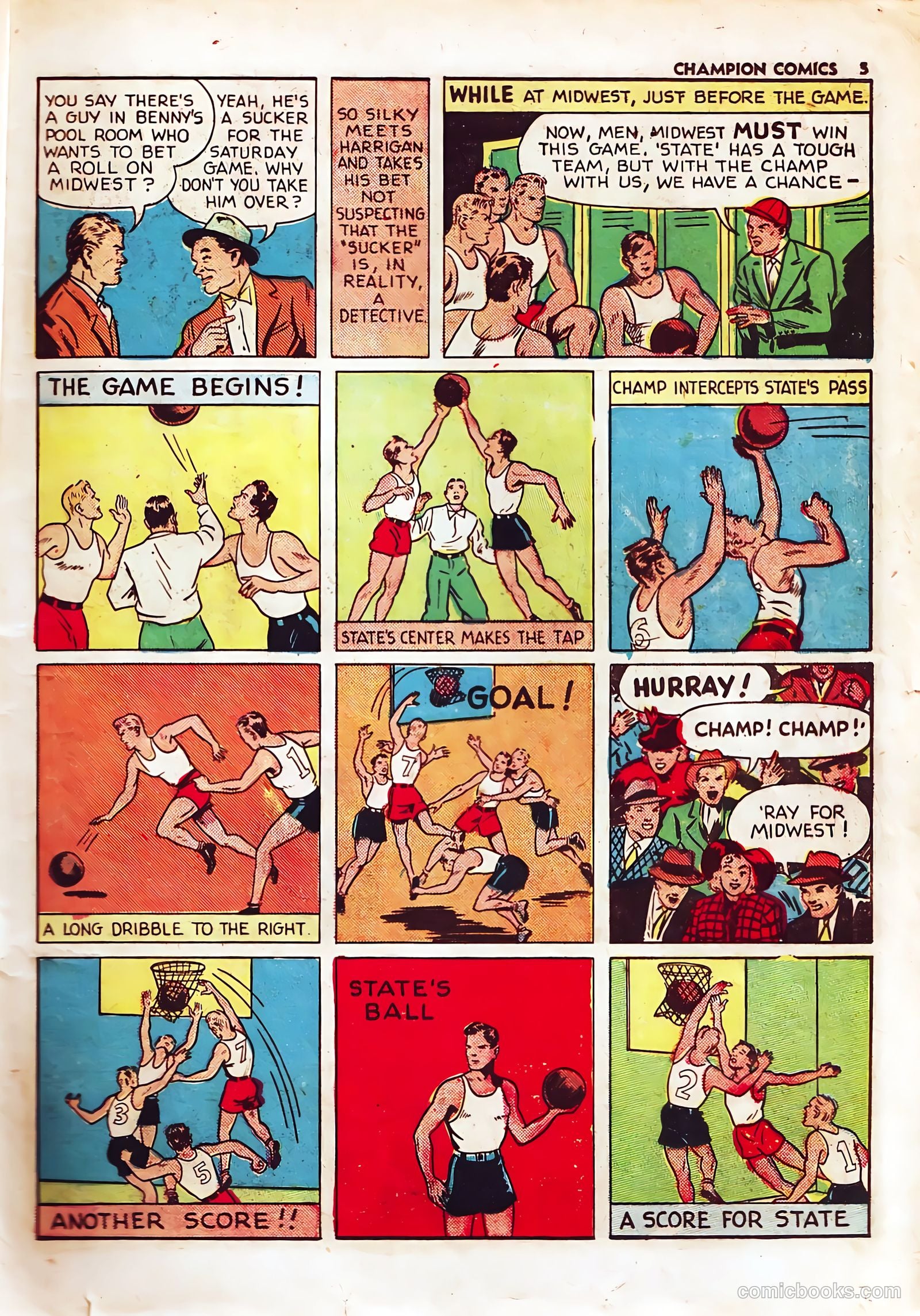 Champion Comics #6 (1940) — page 7 of 67