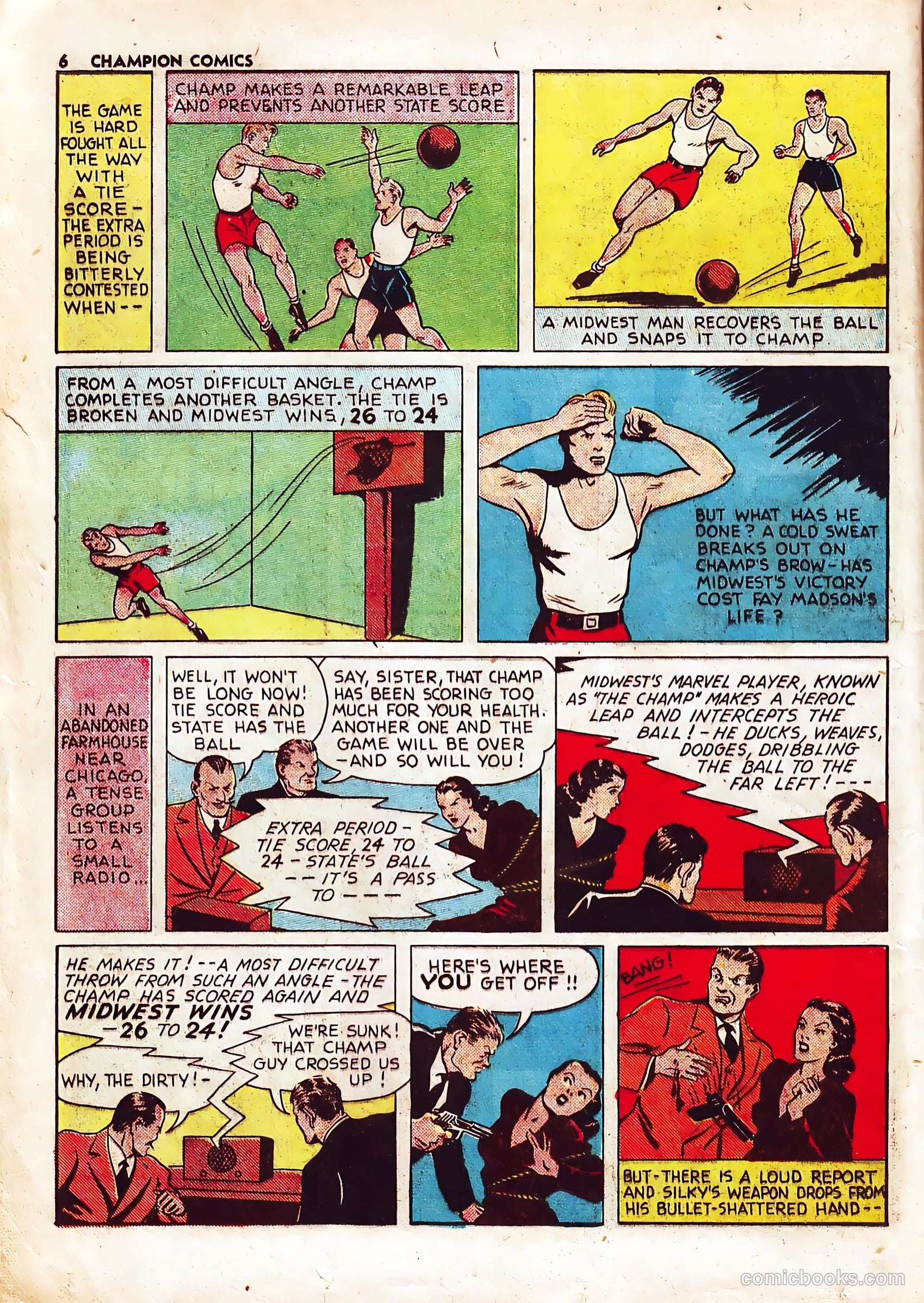 Champion Comics #6 (1940) — page 8 of 67