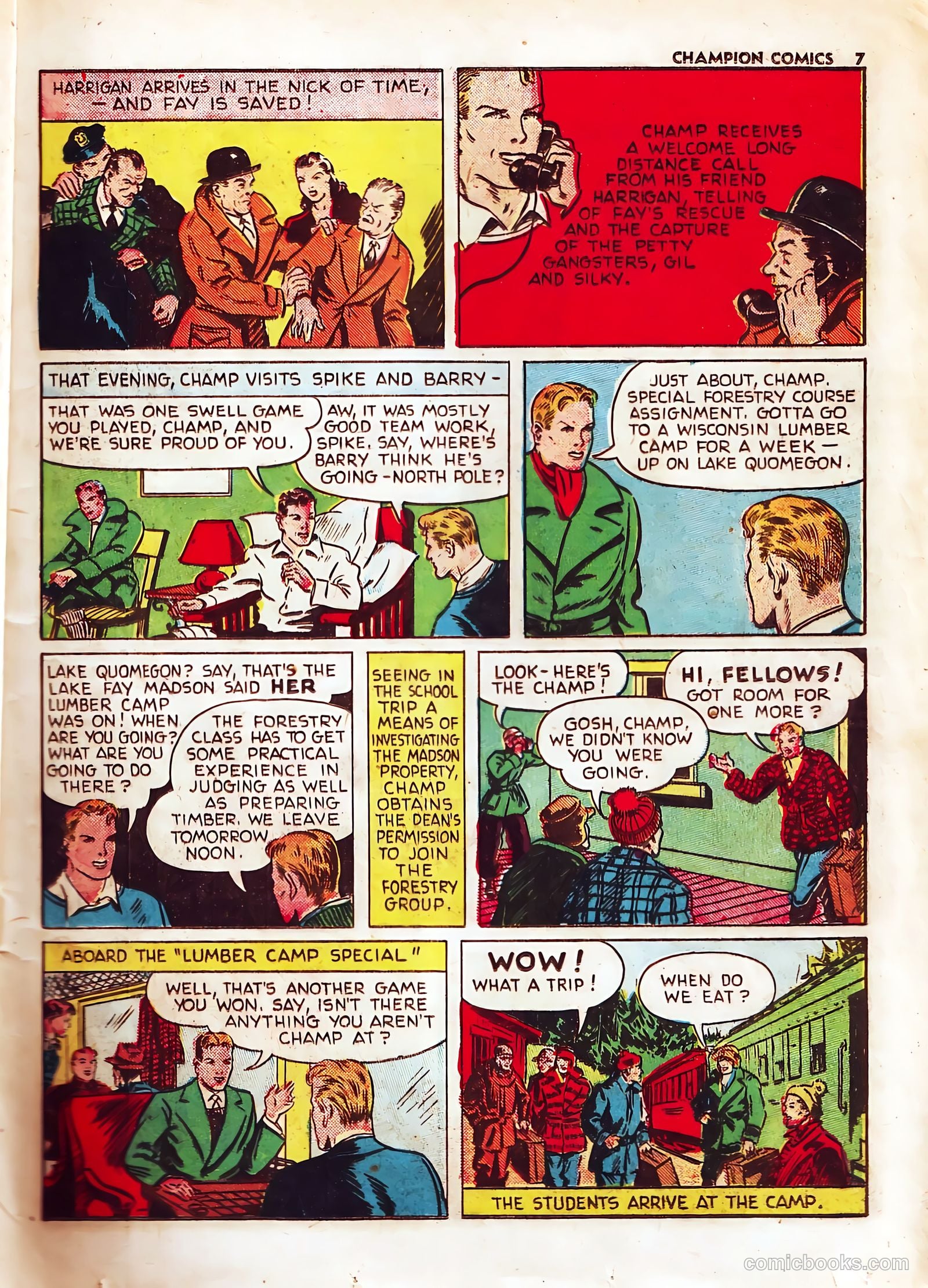 Champion Comics #6 (1940) — page 9 of 67