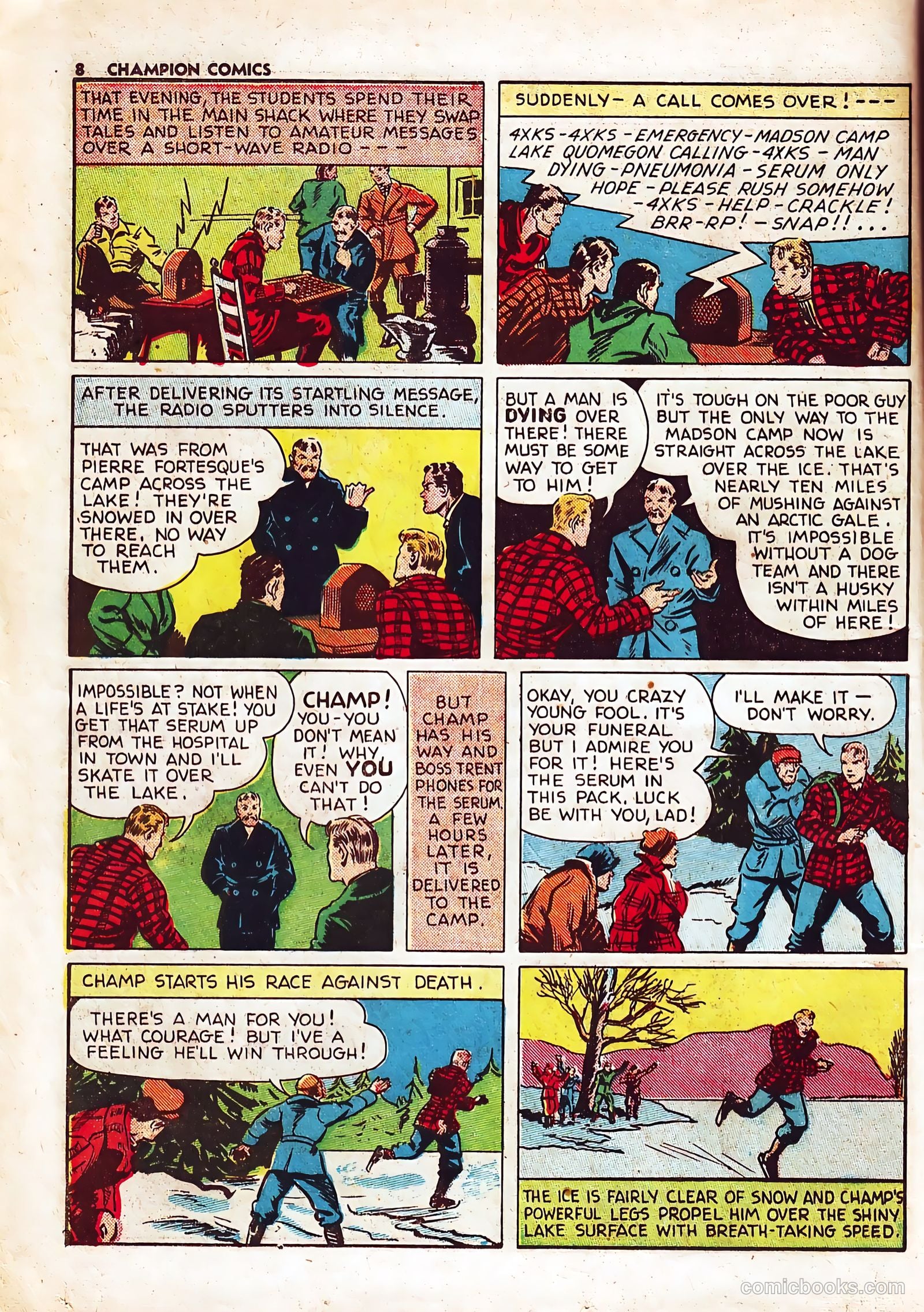 Champion Comics #6 (1940) — page 10 of 67