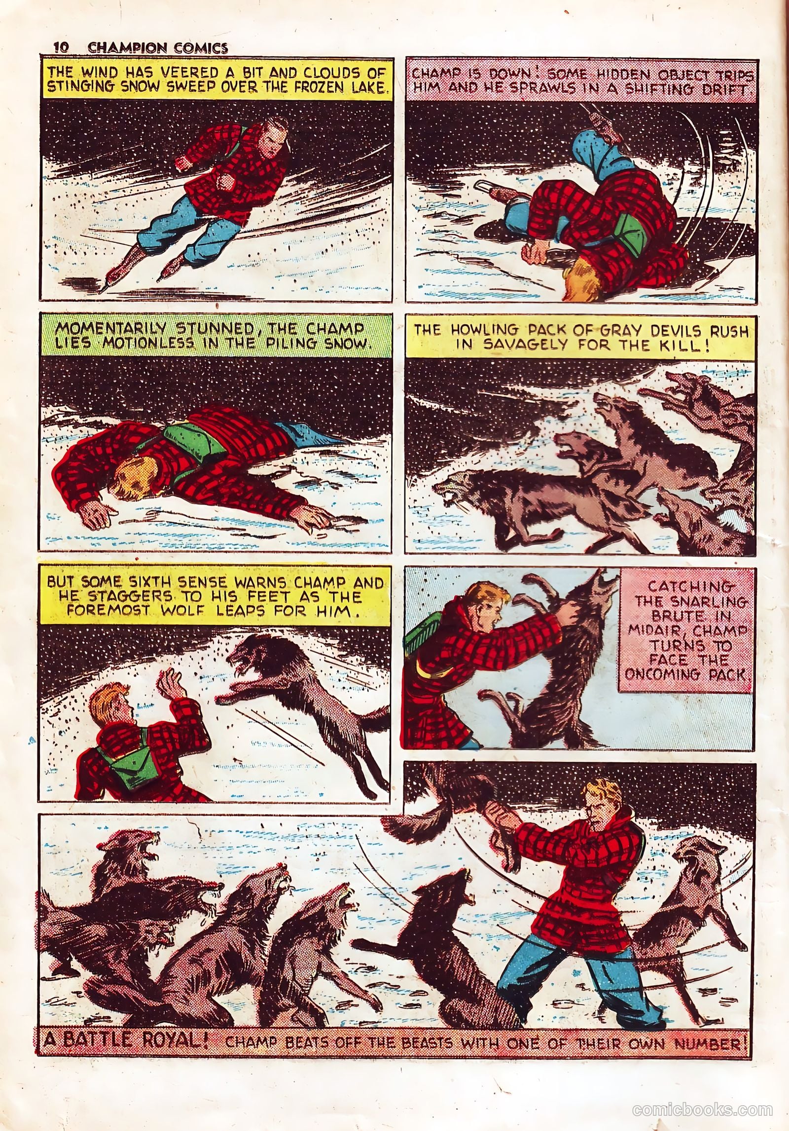 Champion Comics #6 (1940) — page 12 of 67