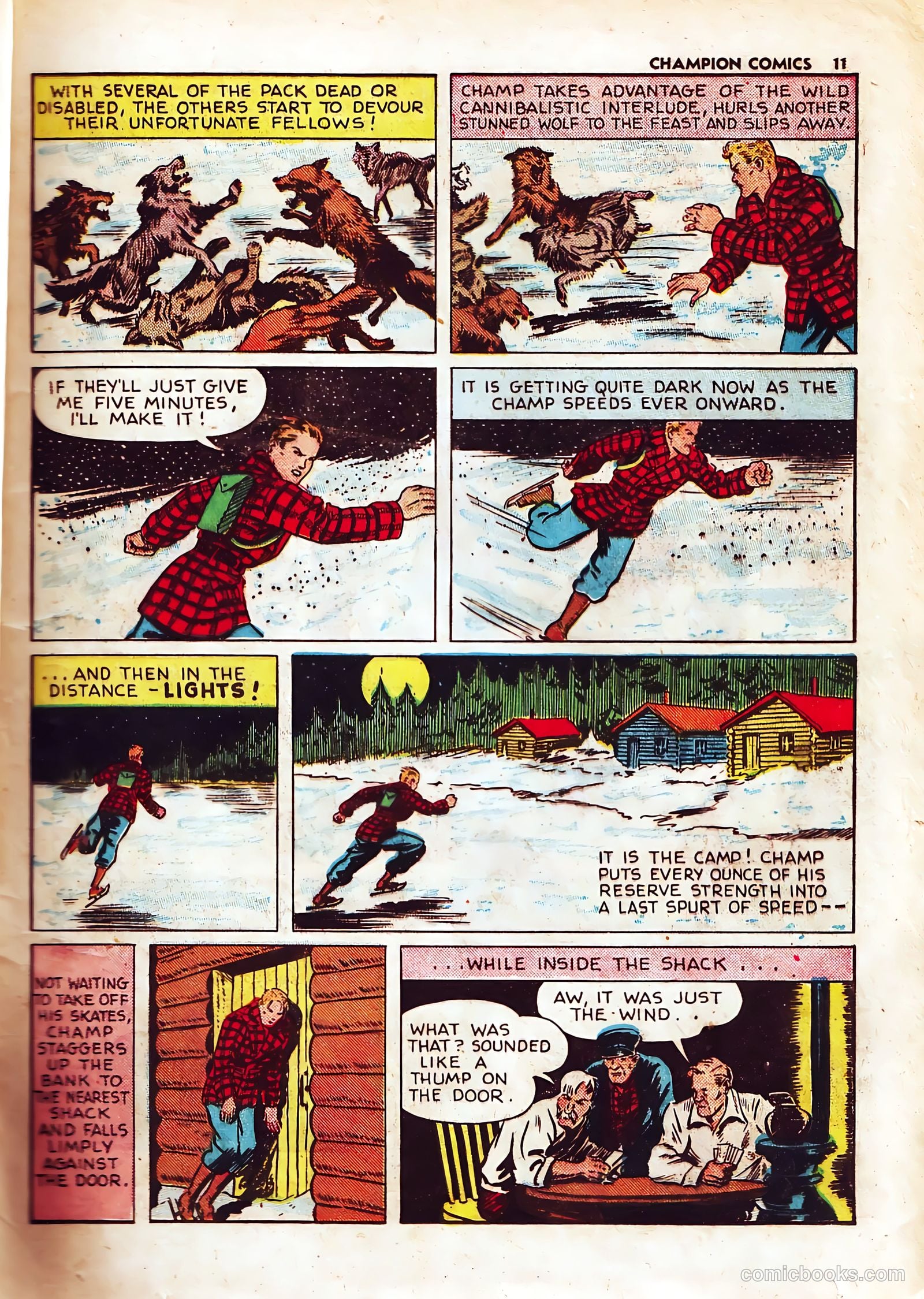 Champion Comics #6 (1940) — page 13 of 67