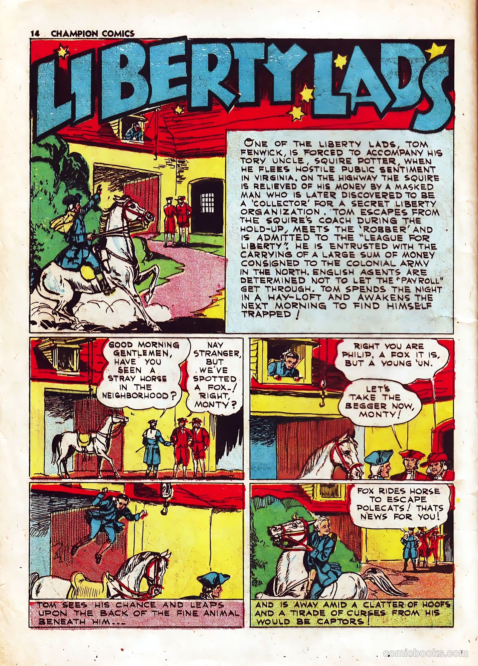 Champion Comics #6 (1940) — page 16 of 67