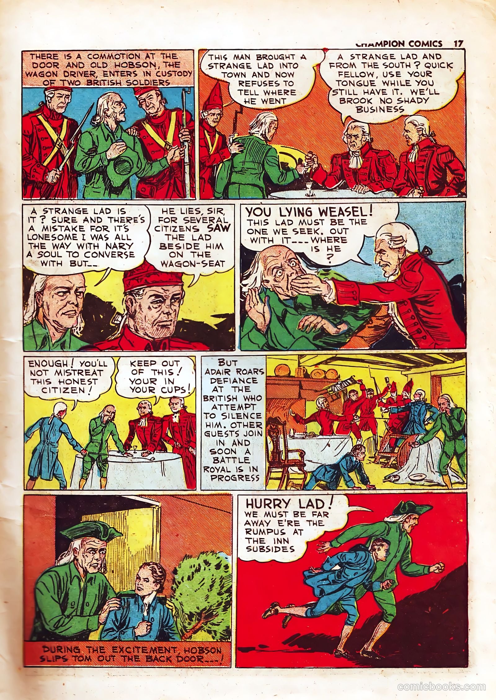 Champion Comics #6 (1940) — page 19 of 67