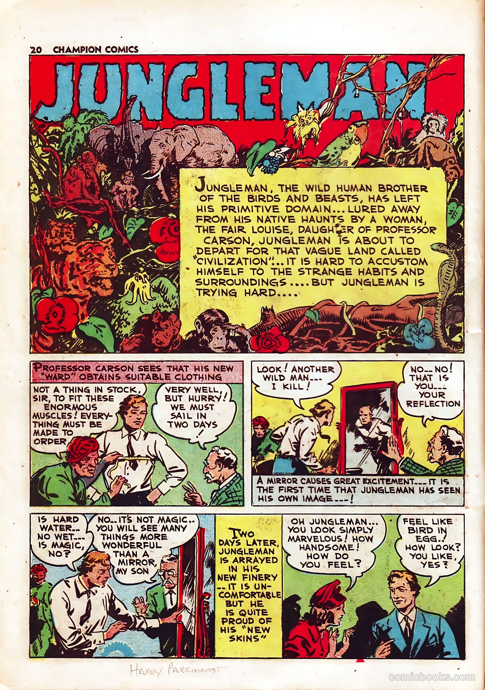 Champion Comics #6 (1940) — page 22 of 67