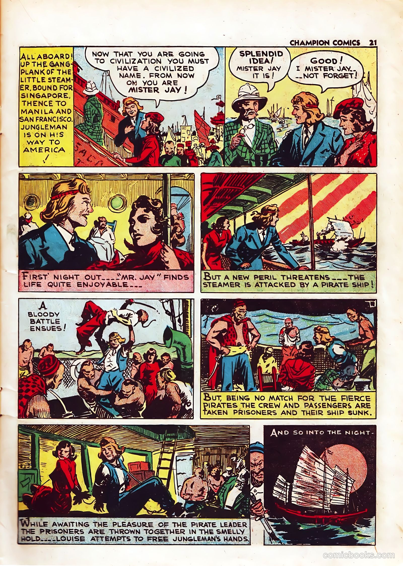 Champion Comics #6 (1940) — page 23 of 67