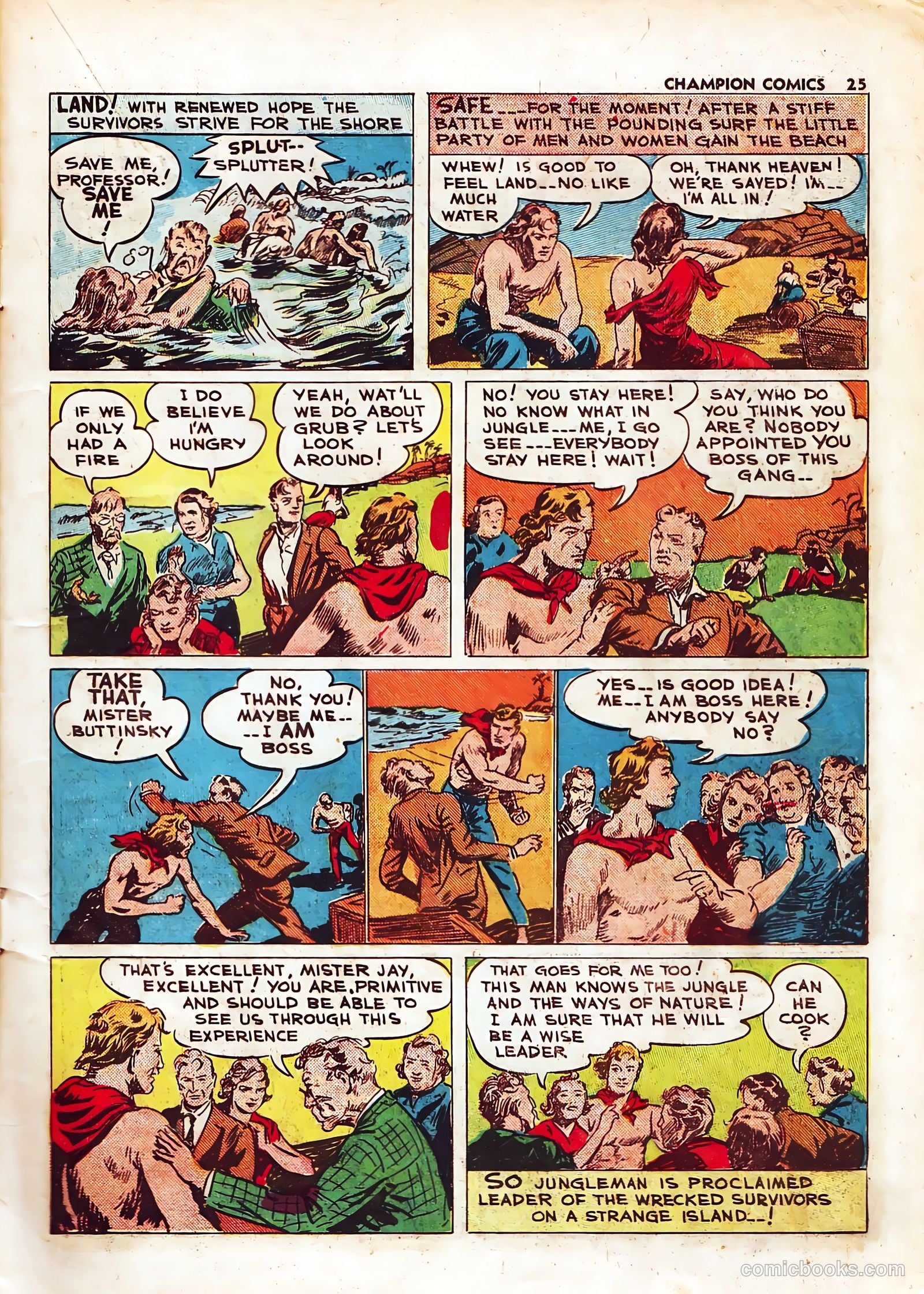 Champion Comics #6 (1940) — page 27 of 67