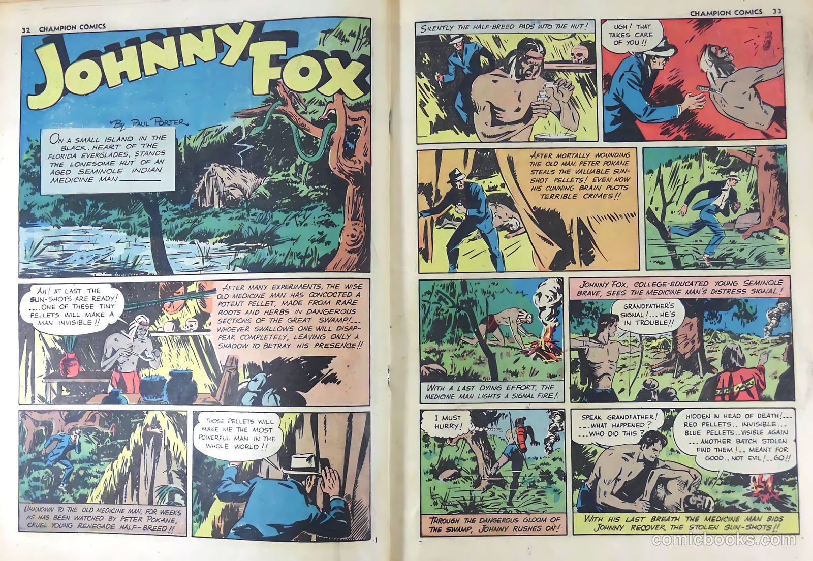 Champion Comics #6 (1940) — page 34 of 67
