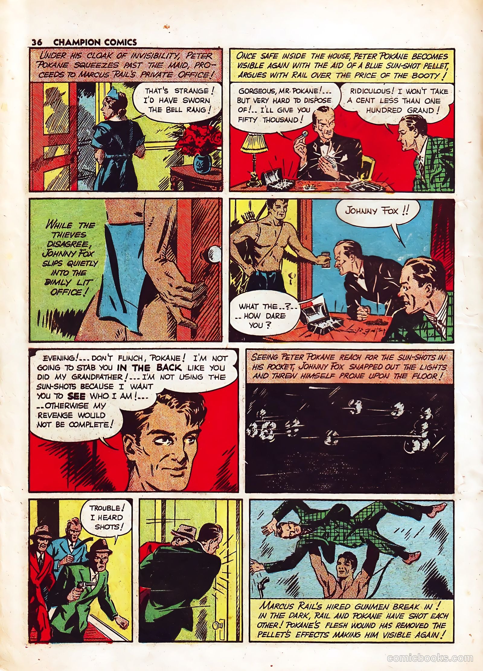 Champion Comics #6 (1940) — page 37 of 67