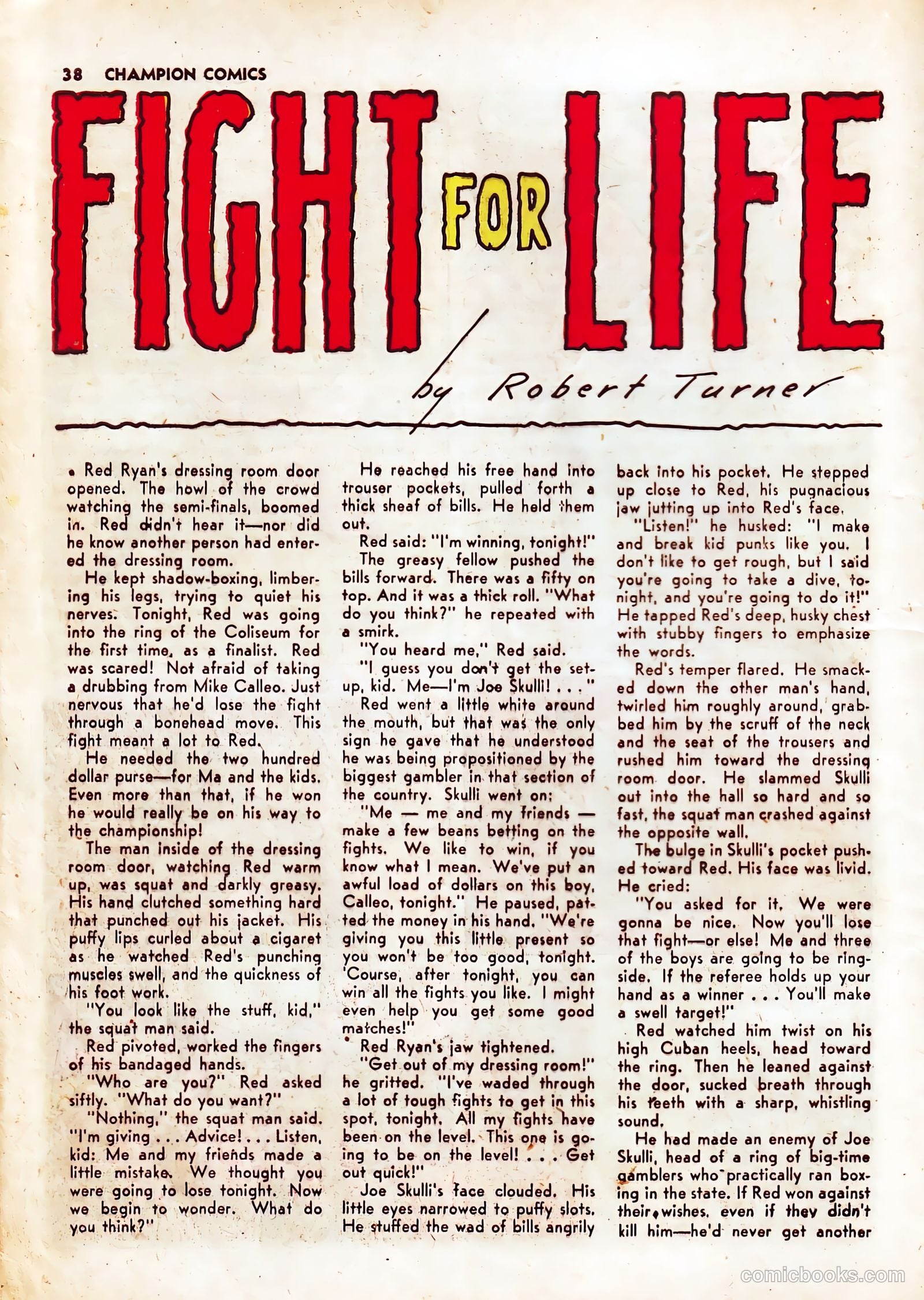 Champion Comics #6 (1940) — page 39 of 67