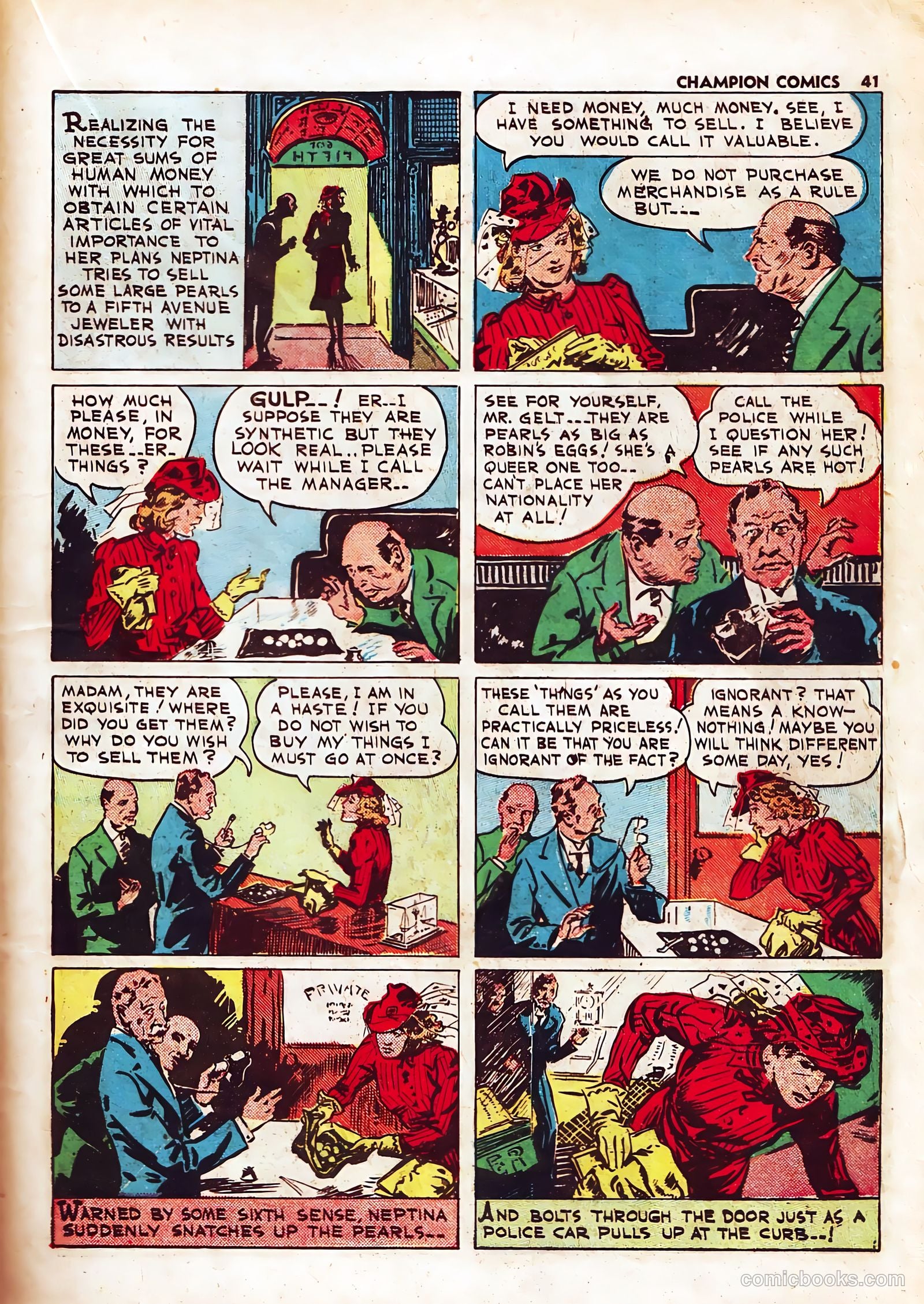 Champion Comics #6 (1940) — page 42 of 67