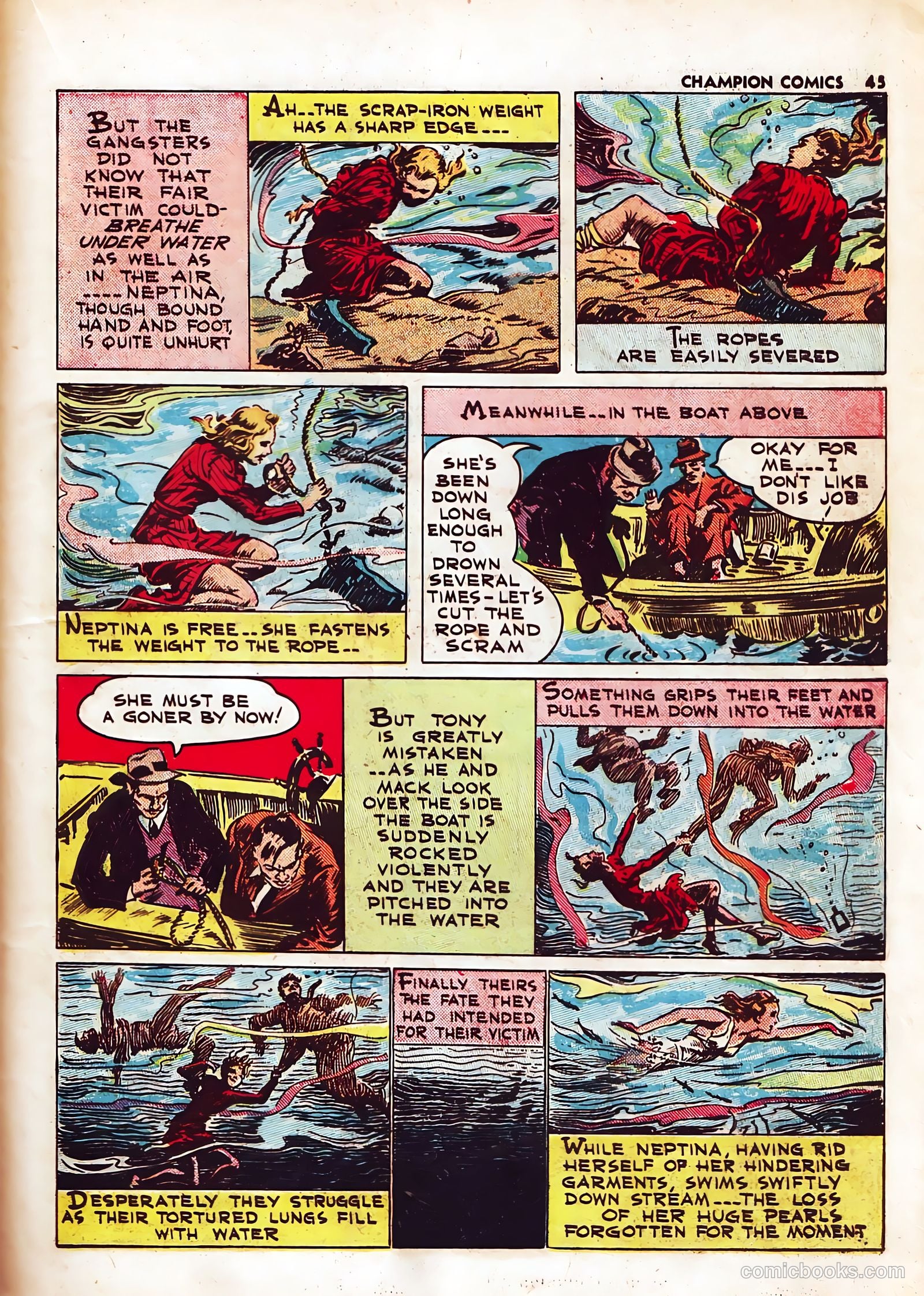 Champion Comics #6 (1940) — page 46 of 67