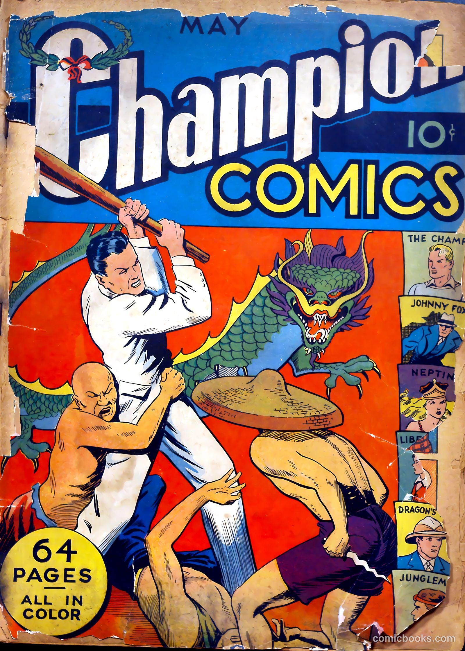 Champion Comics #7 (1940) — page 2 of 69