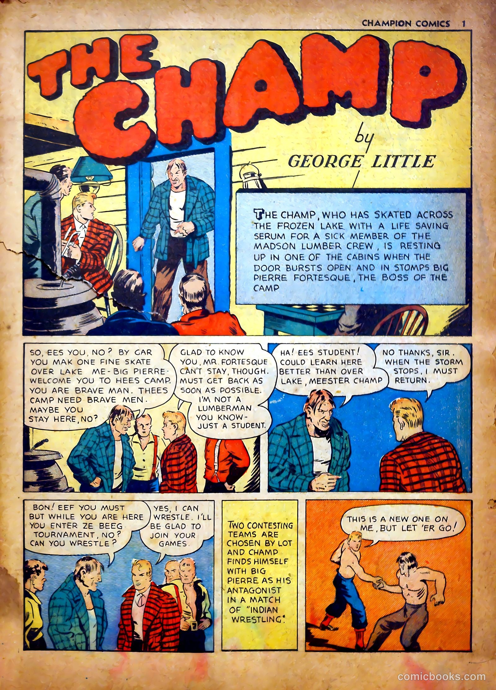 Champion Comics #7 (1940) — page 4 of 69