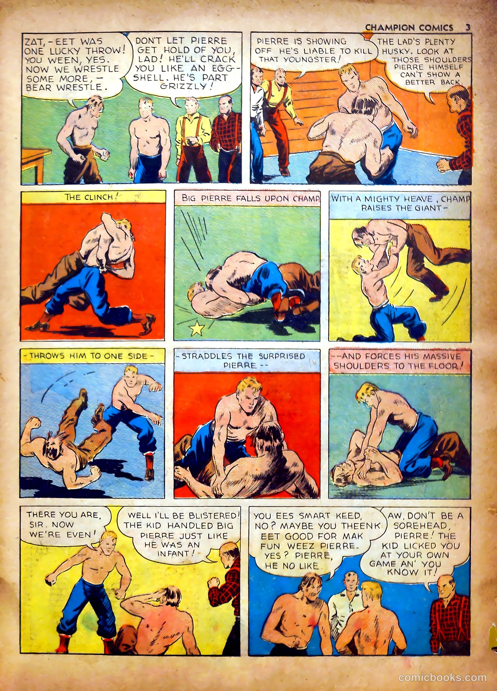 Champion Comics #7 (1940) — page 6 of 69