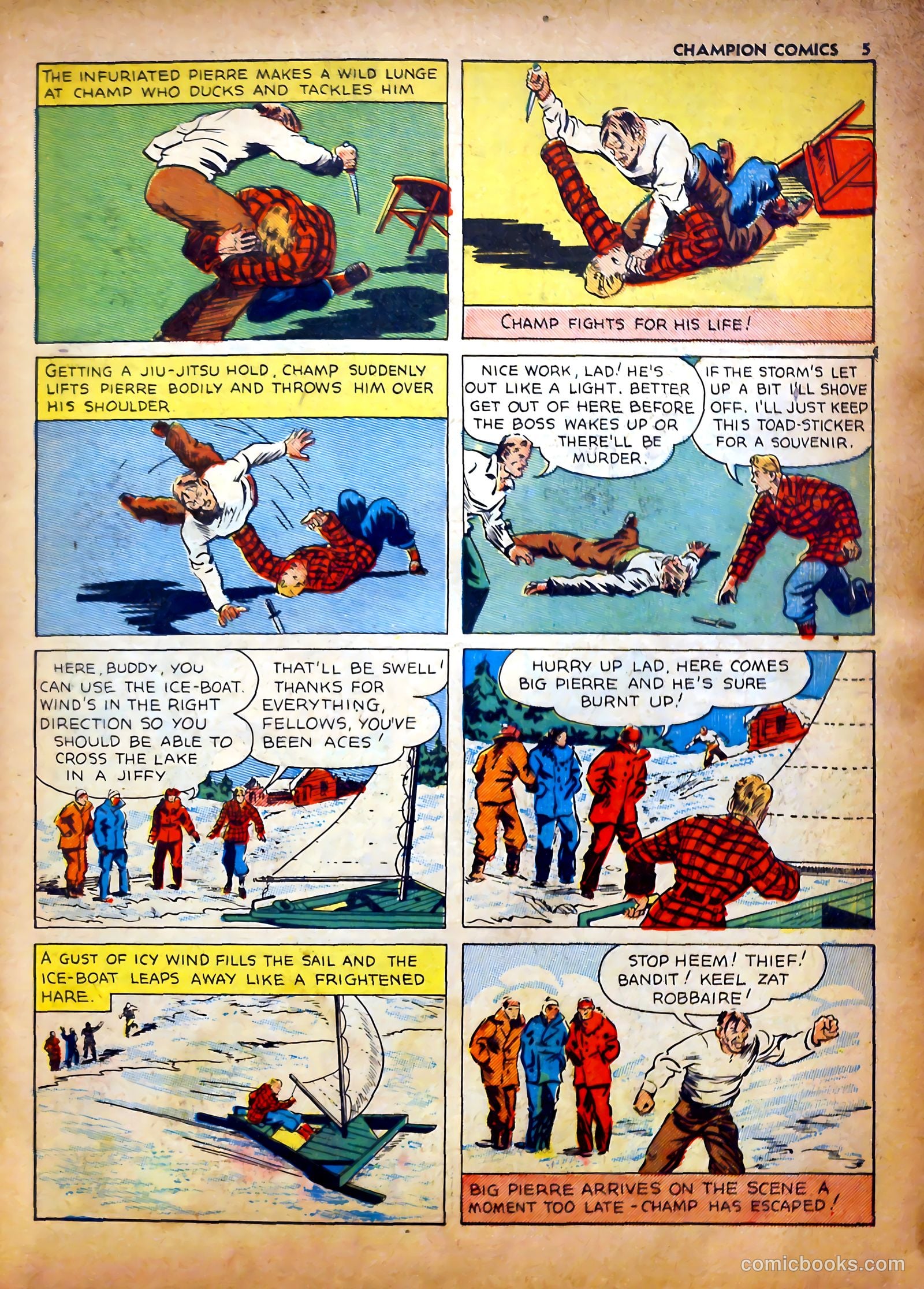 Champion Comics #7 (1940) — page 8 of 69