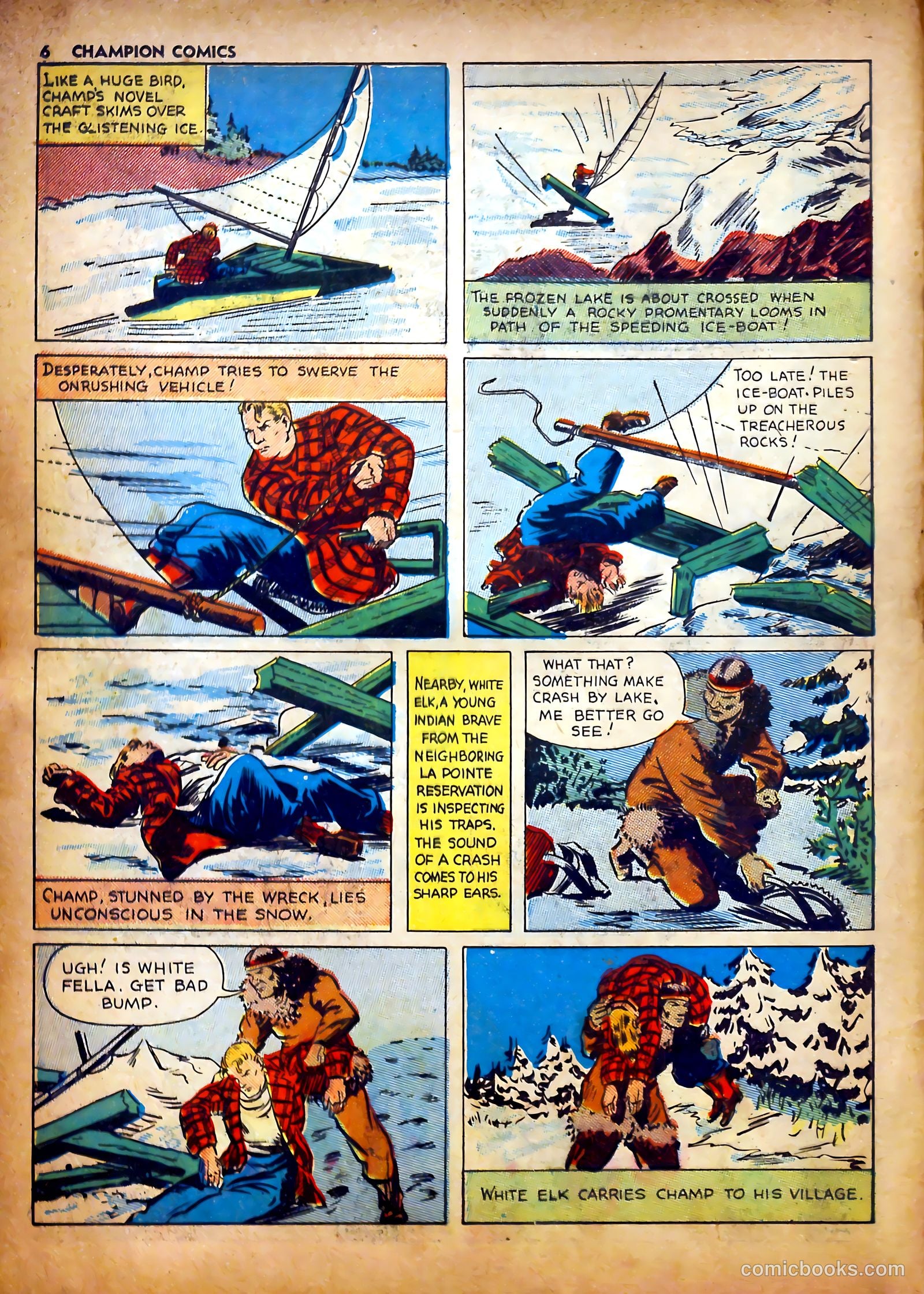 Champion Comics #7 (1940) — page 9 of 69