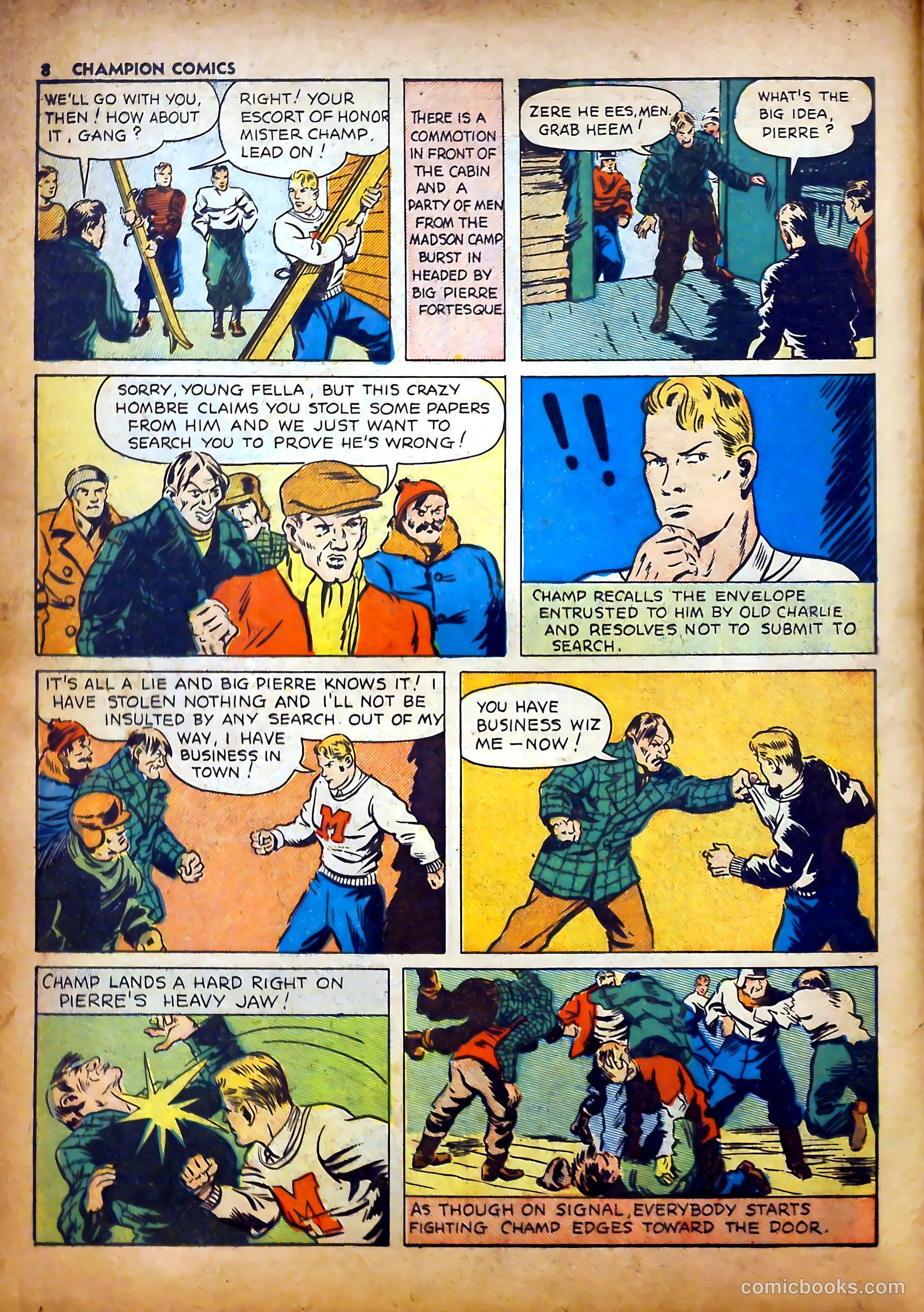 Champion Comics #7 (1940) — page 11 of 69