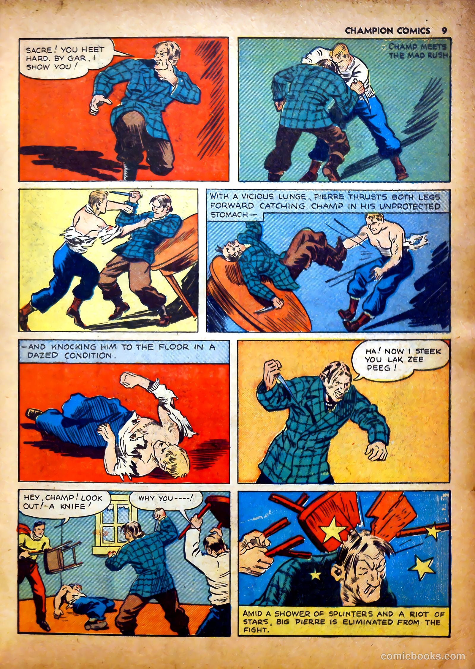 Champion Comics #7 (1940) — page 12 of 69