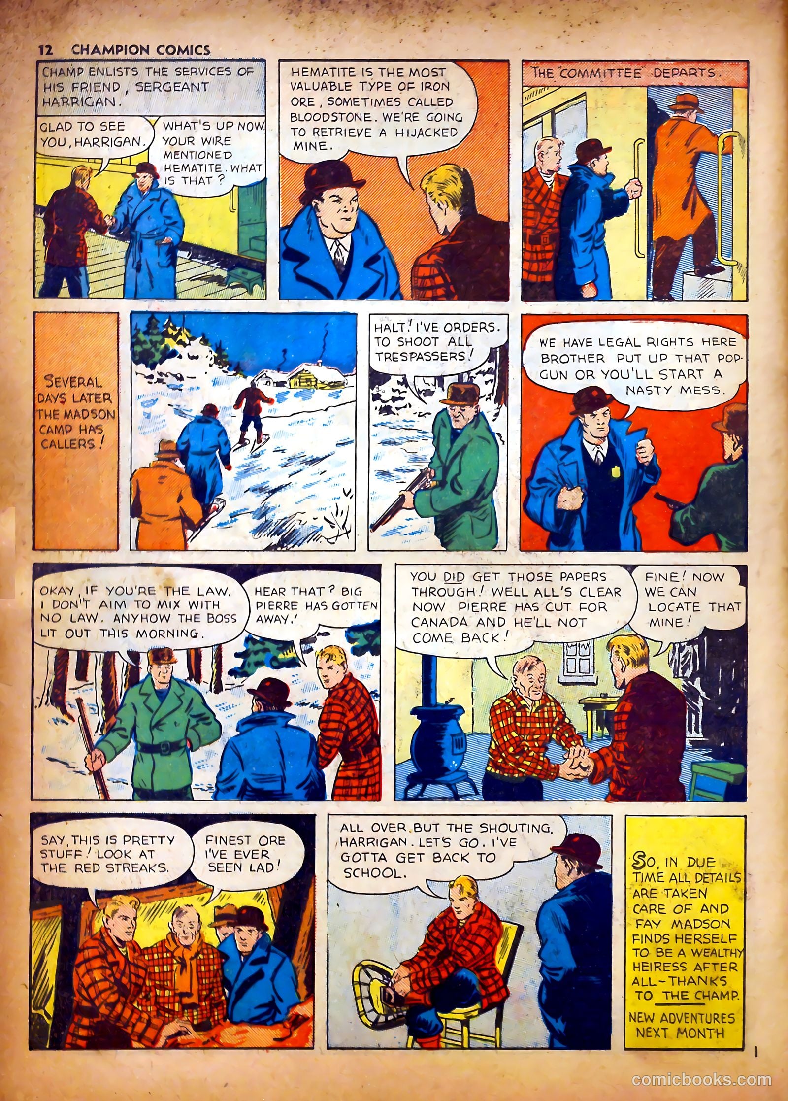 Champion Comics #7 (1940) — page 15 of 69