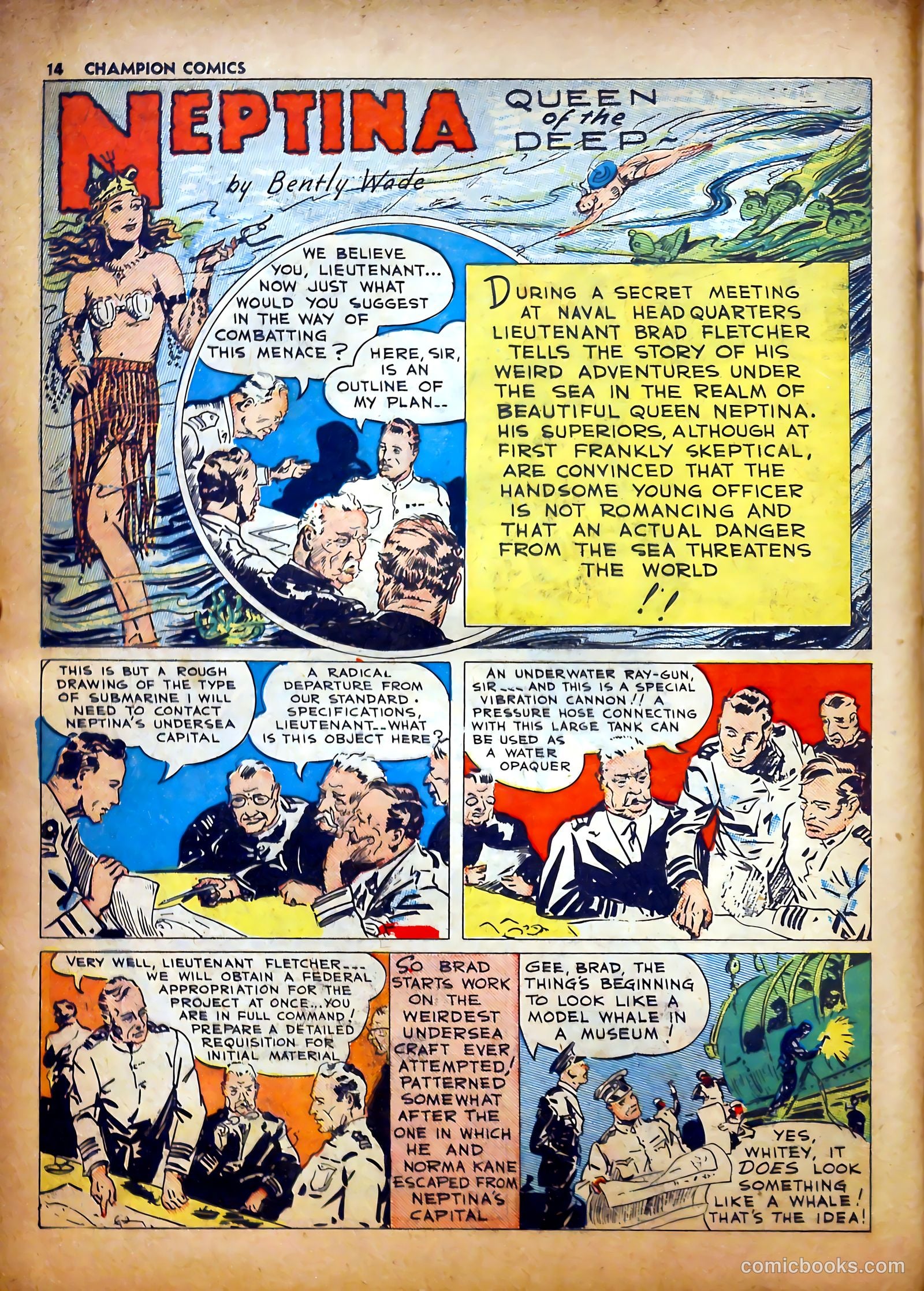 Champion Comics #7 (1940) — page 17 of 69