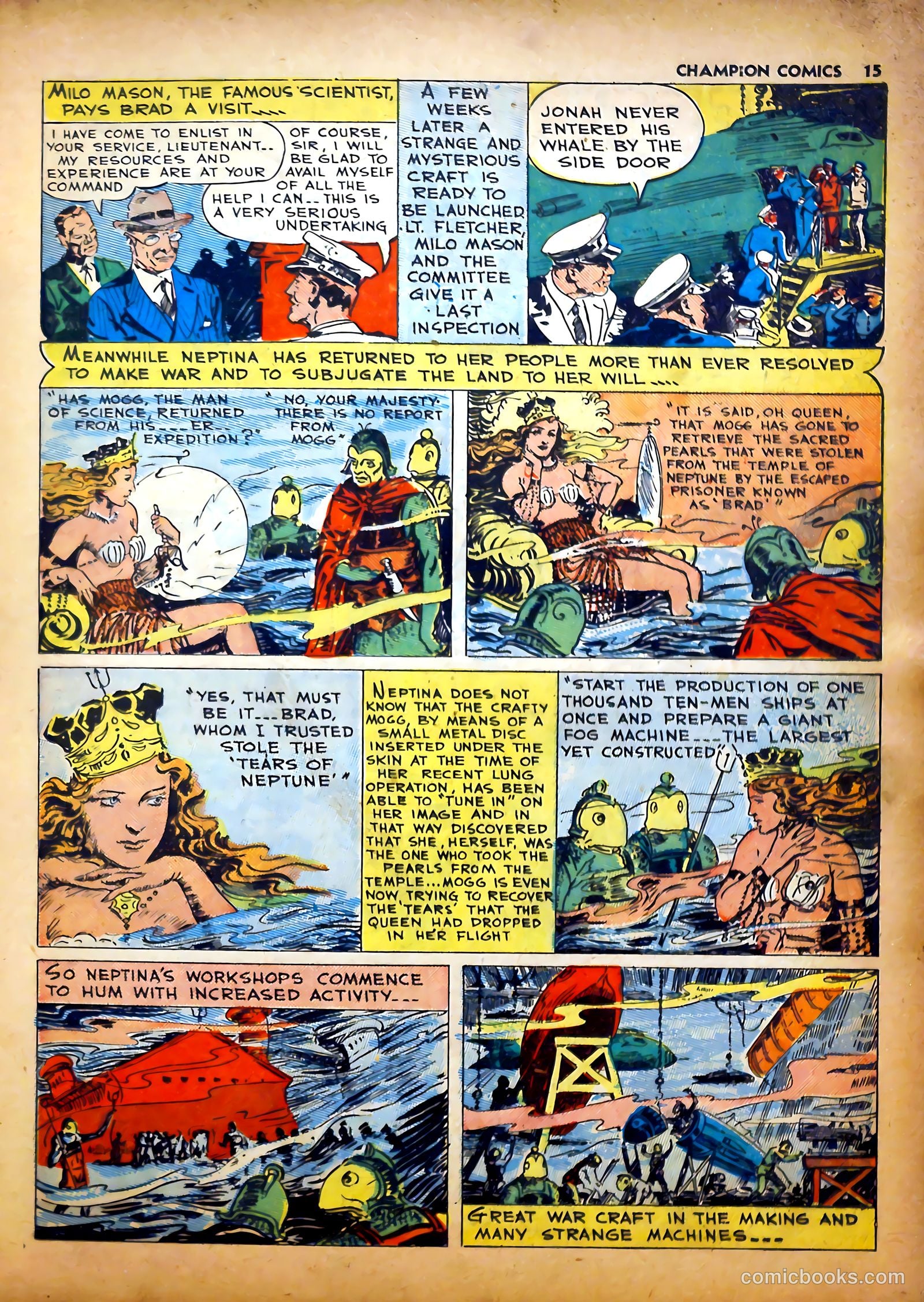 Champion Comics #7 (1940) — page 18 of 69