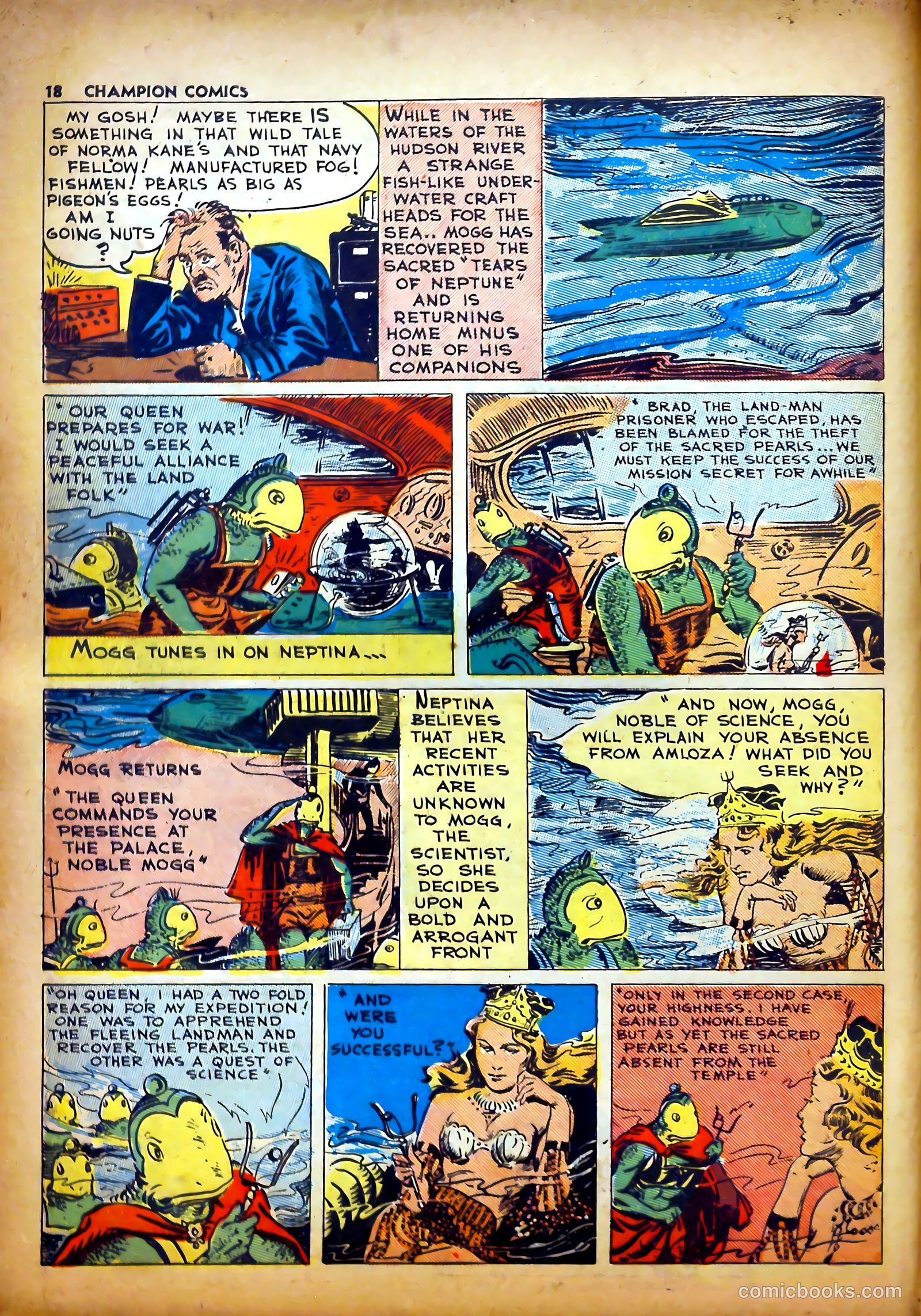 Champion Comics #7 (1940) — page 21 of 69