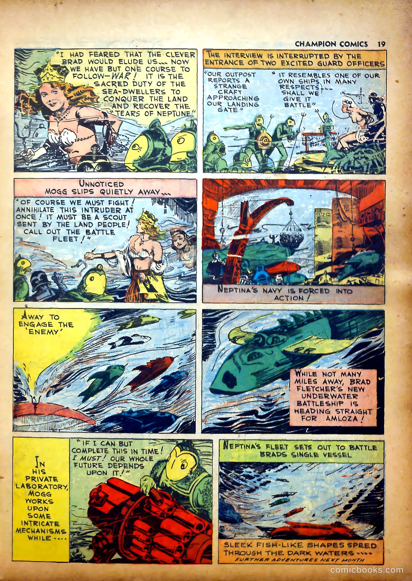 Champion Comics #7 (1940) — page 22 of 69