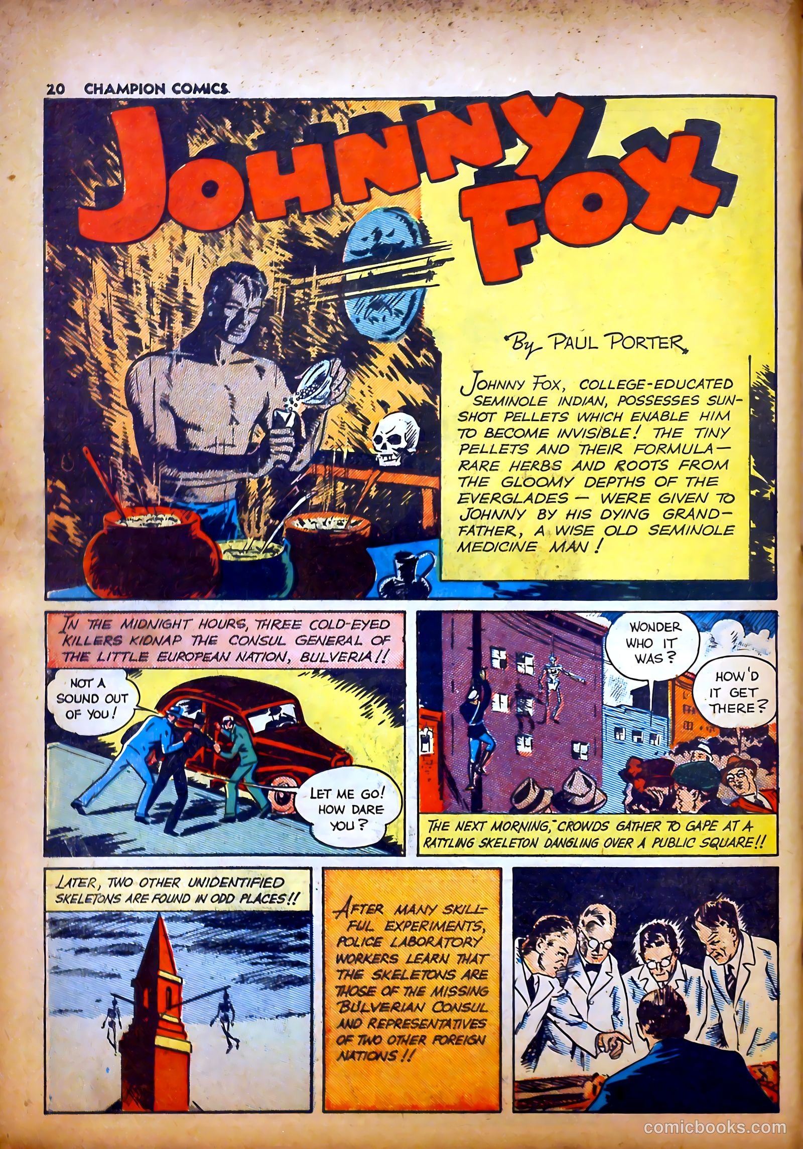 Champion Comics #7 (1940) — page 23 of 69