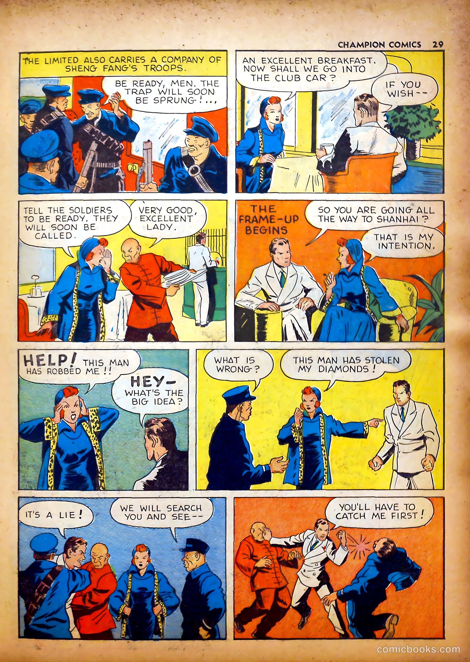 Champion Comics #7 (1940) — page 32 of 69