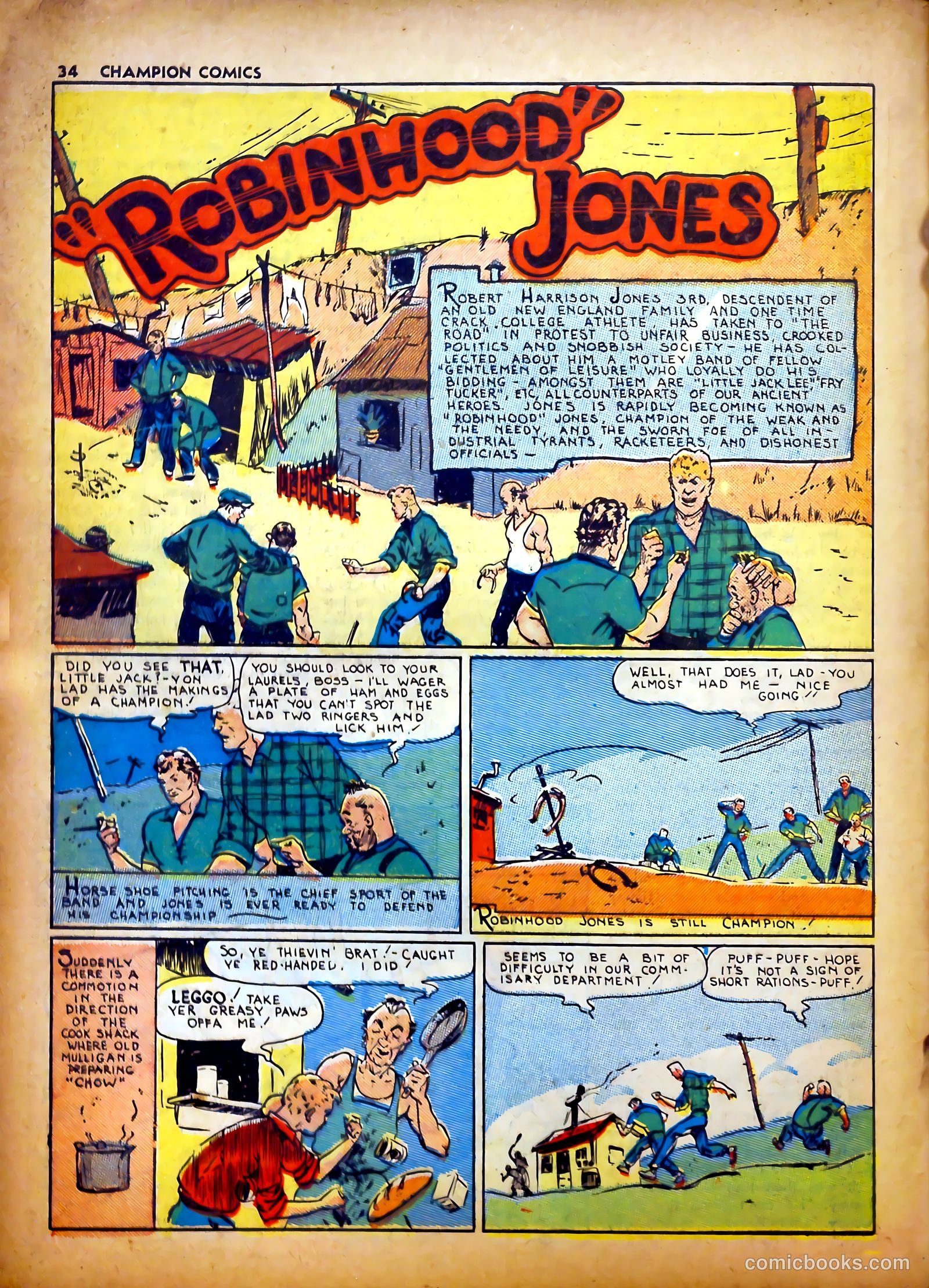 Champion Comics #7 (1940) — page 37 of 69