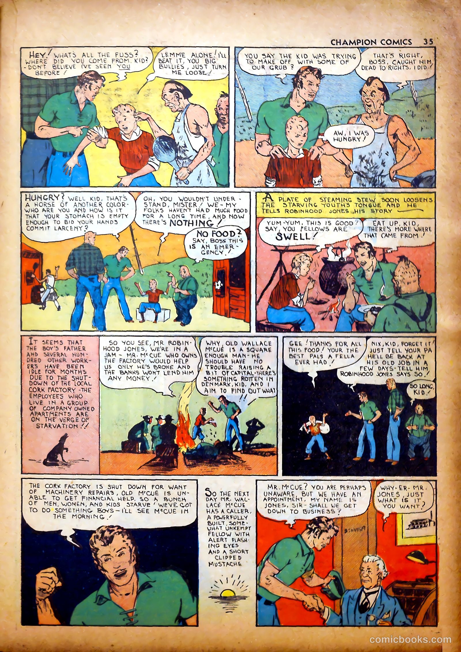 Champion Comics #7 (1940) — page 38 of 69