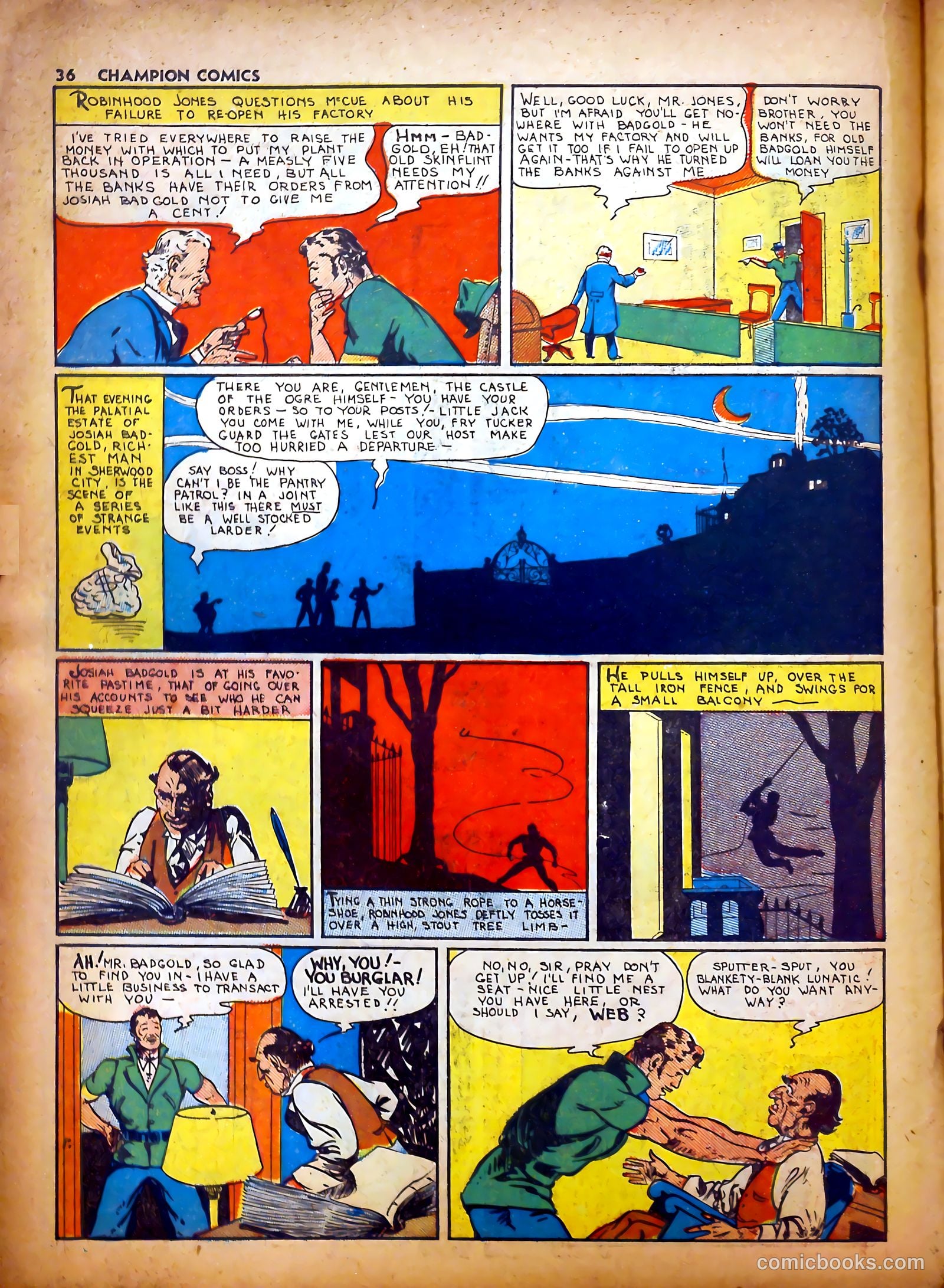 Champion Comics #7 (1940) — page 39 of 69