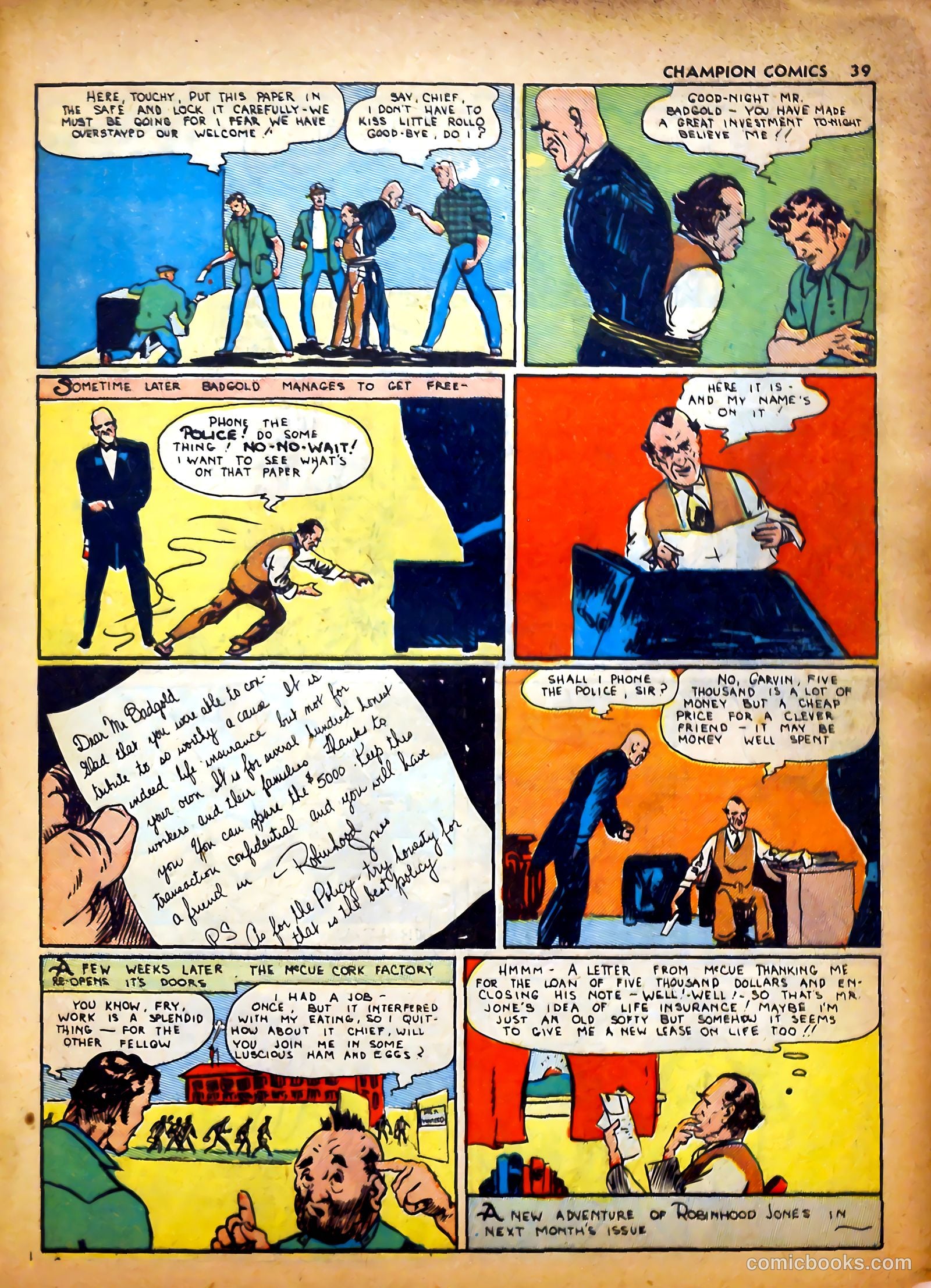 Champion Comics #7 (1940) — page 42 of 69
