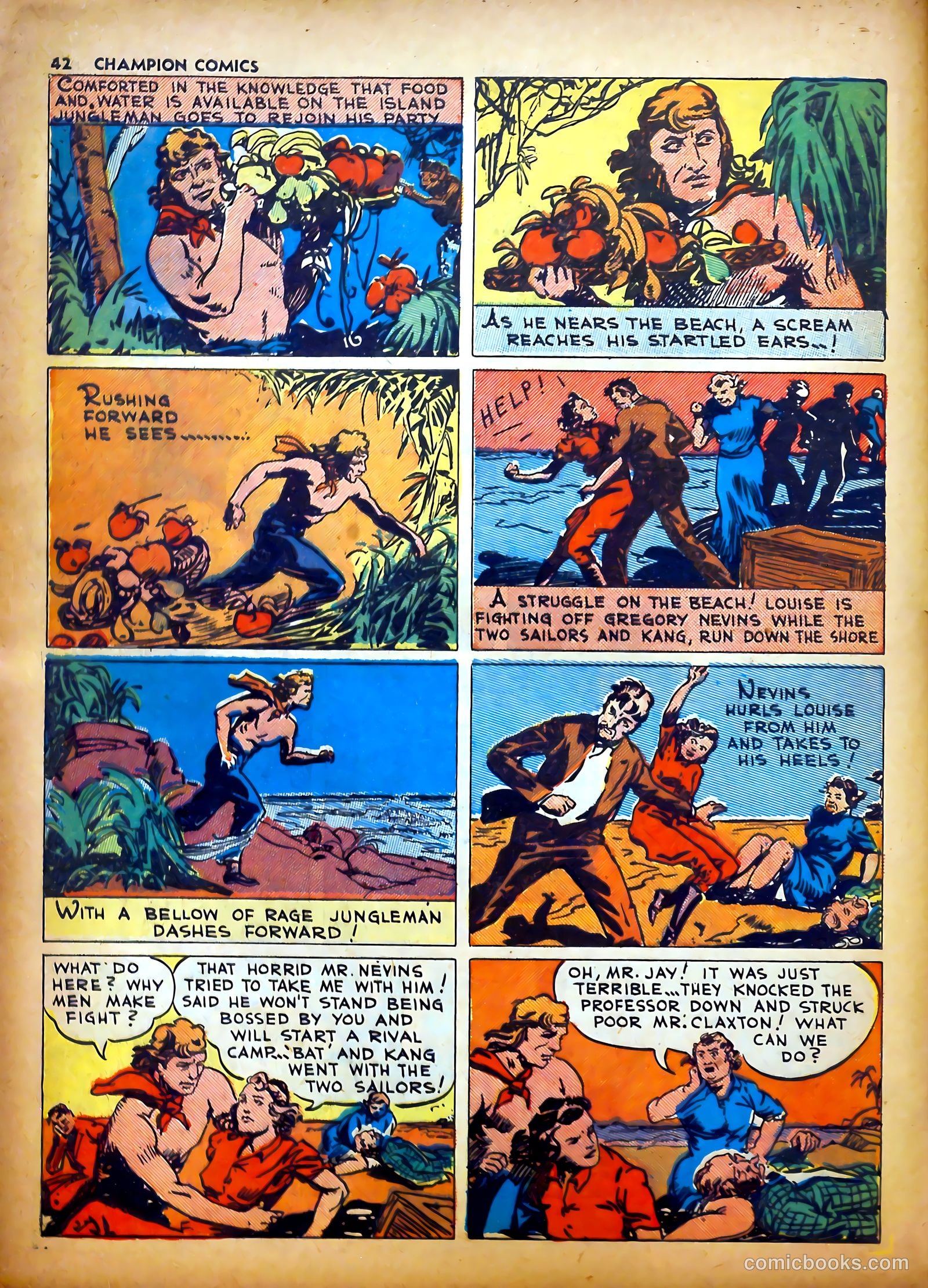 Champion Comics #7 (1940) — page 45 of 69