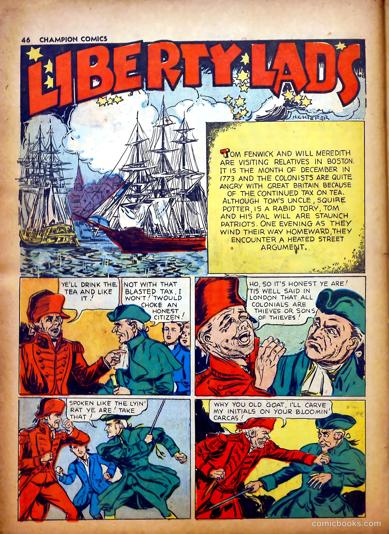 Champion Comics #7 (1940) — page 49 of 69