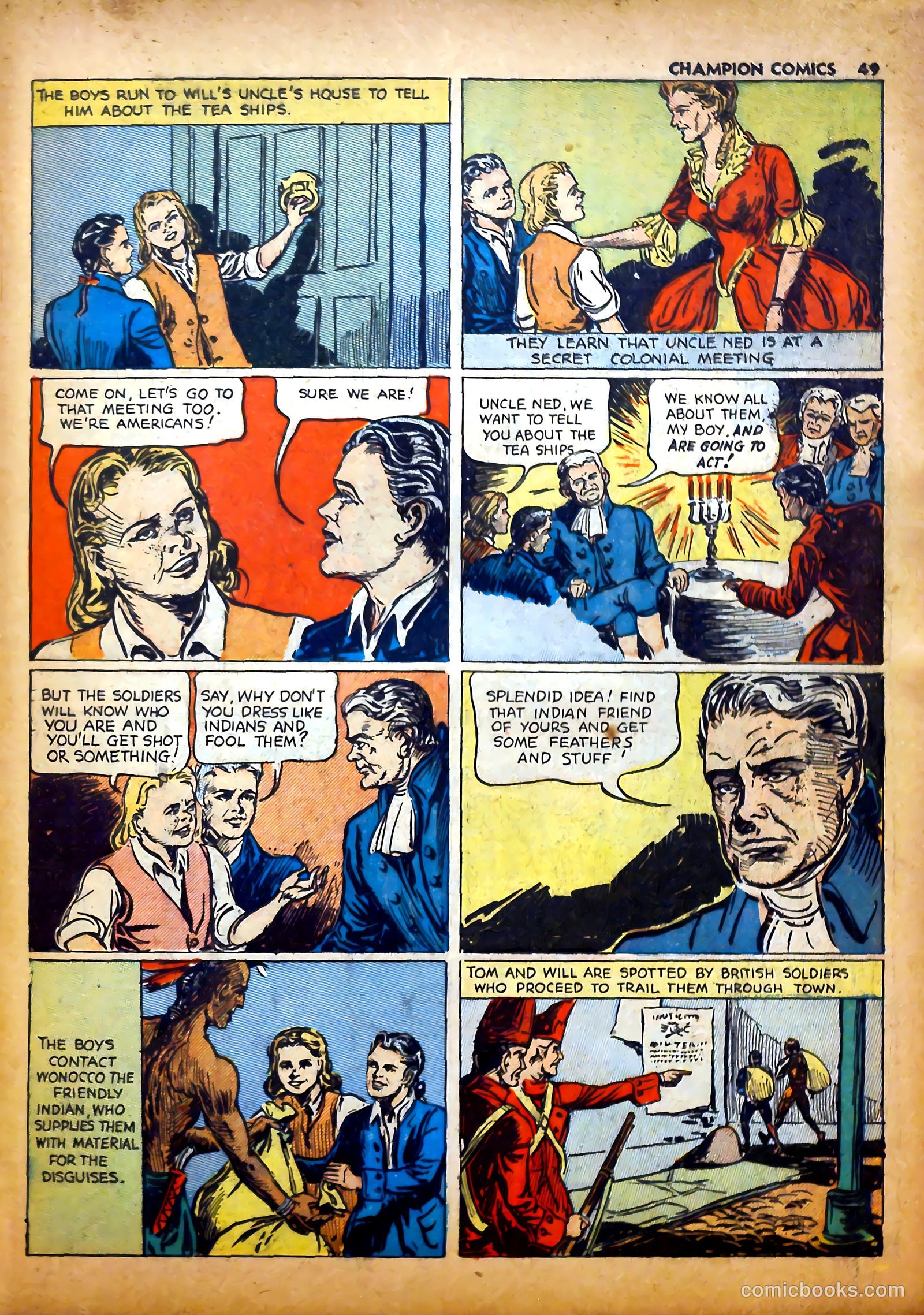 Champion Comics #7 (1940) — page 52 of 69