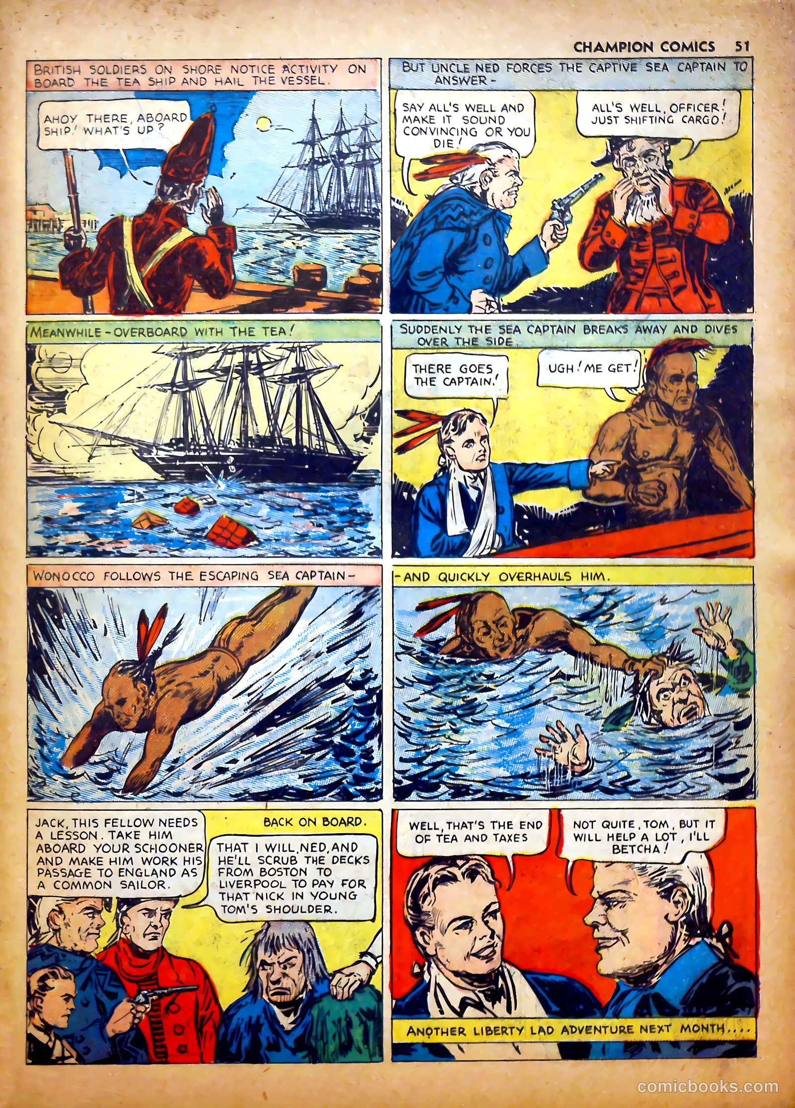 Champion Comics #7 (1940) — page 54 of 69