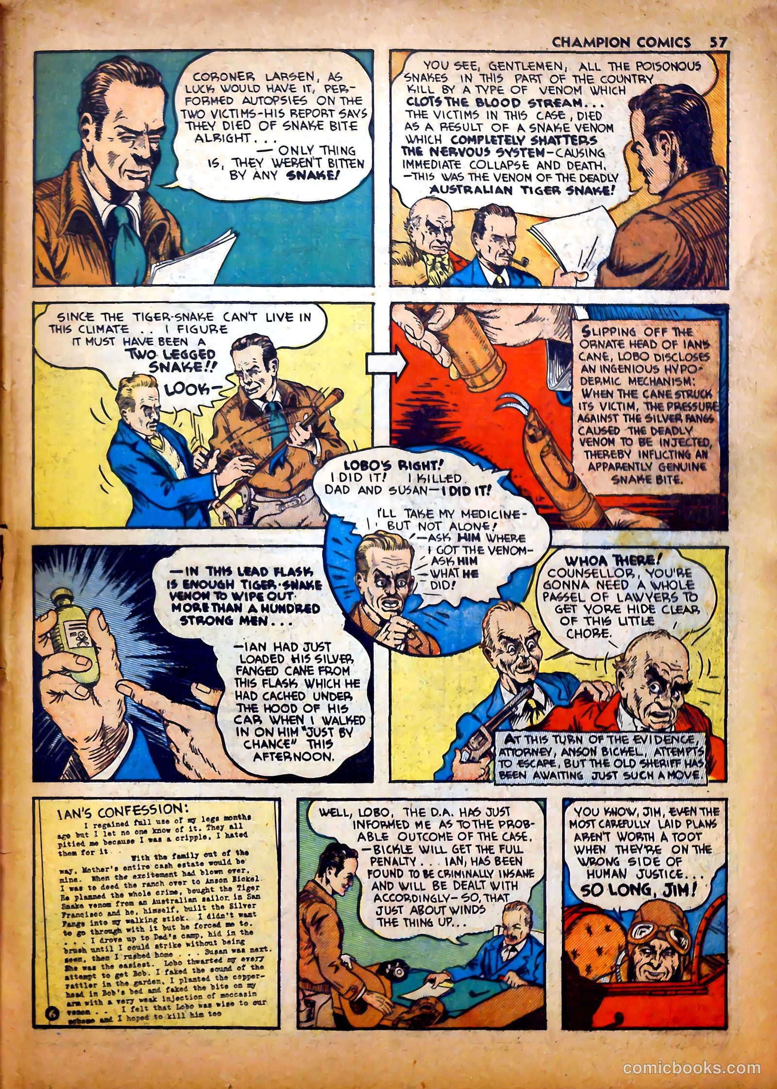 Champion Comics #7 (1940) — page 60 of 69