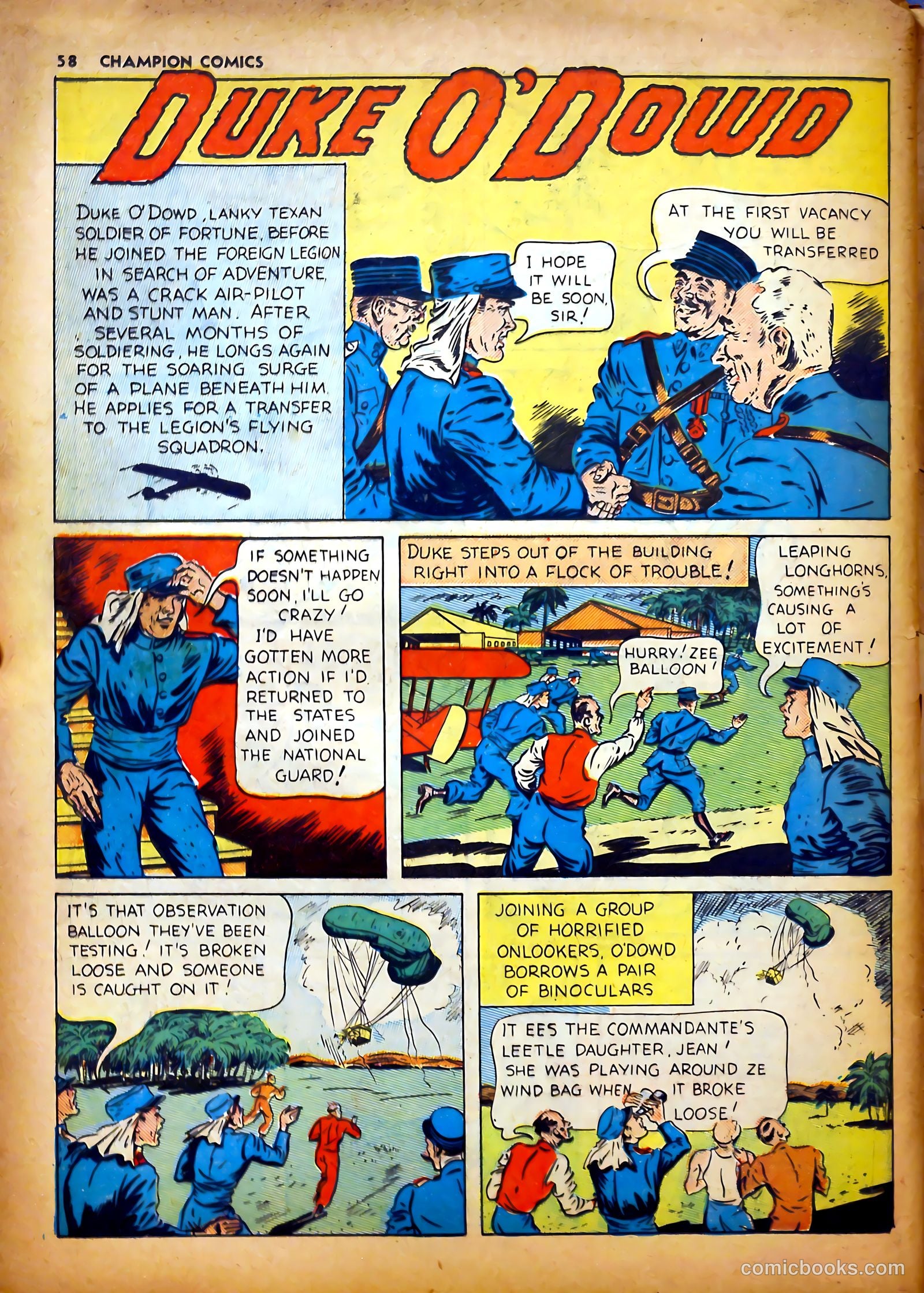 Champion Comics #7 (1940) — page 61 of 69
