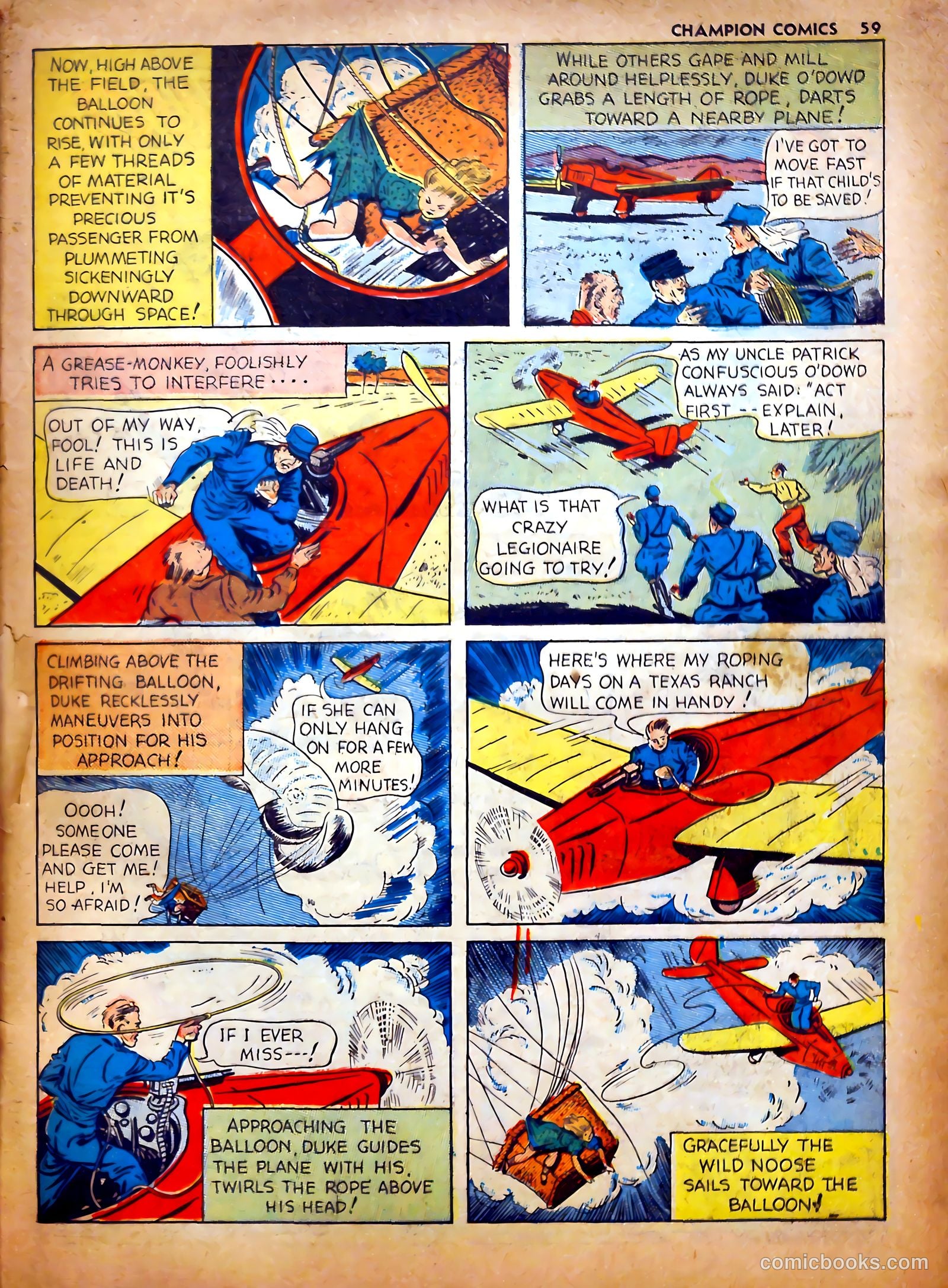 Champion Comics #7 (1940) — page 62 of 69