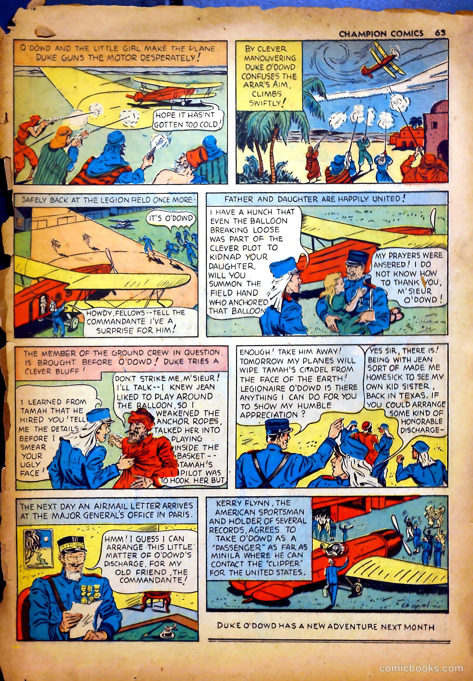 Champion Comics #7 (1940) — page 66 of 69