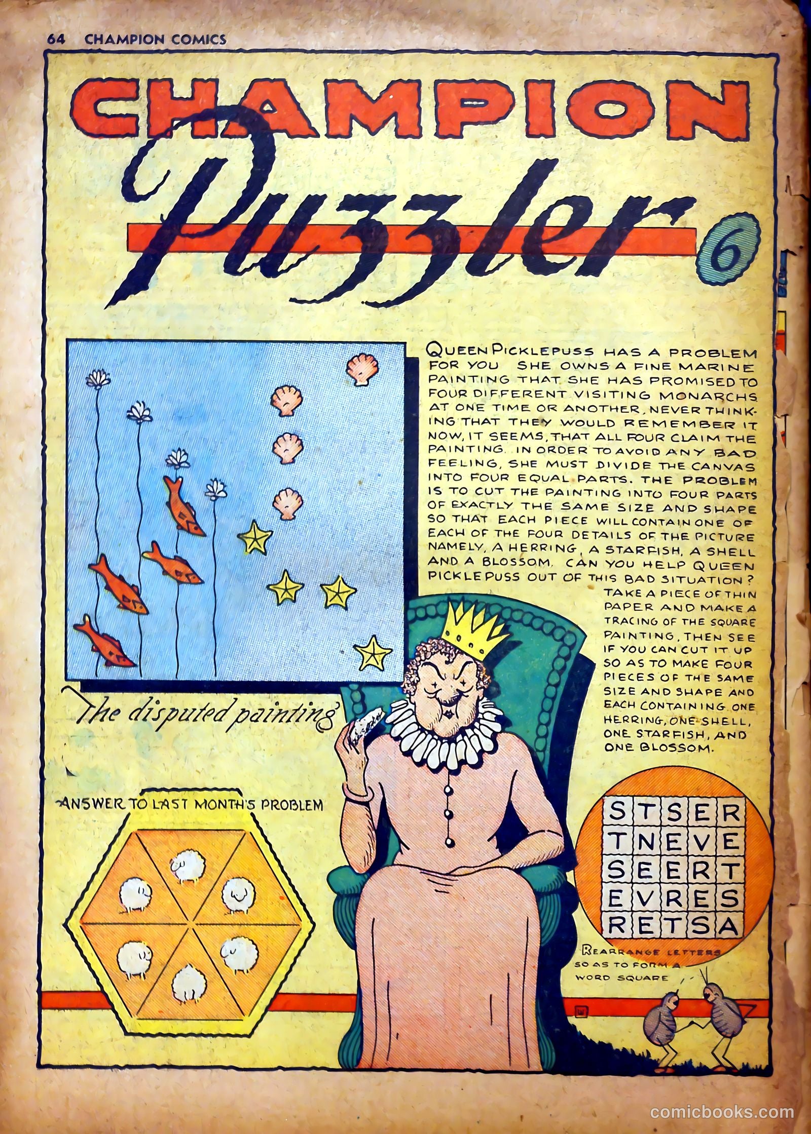 Champion Comics #7 (1940) — page 67 of 69
