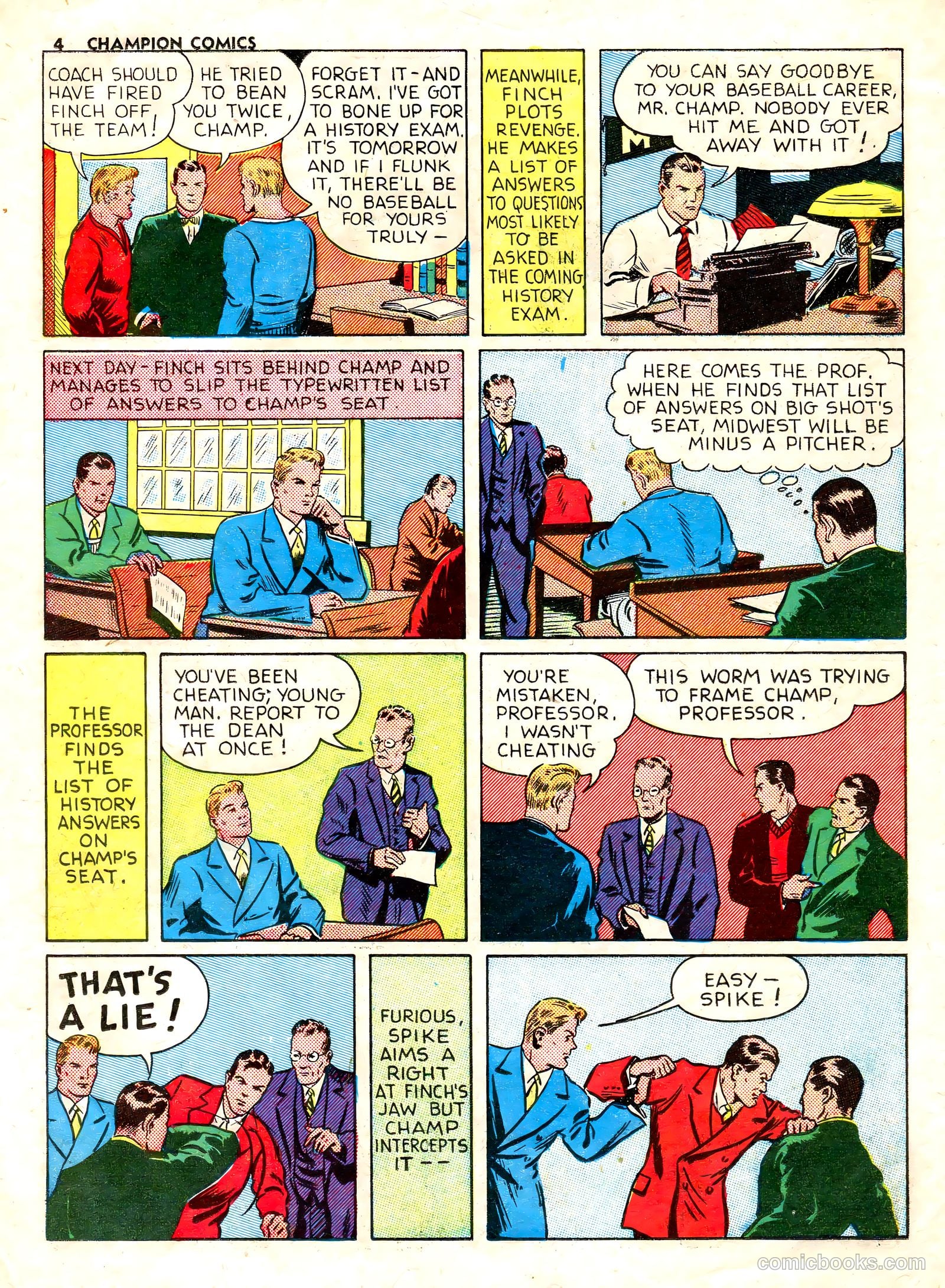 Champion Comics #8 (1940) — page 3 of 60