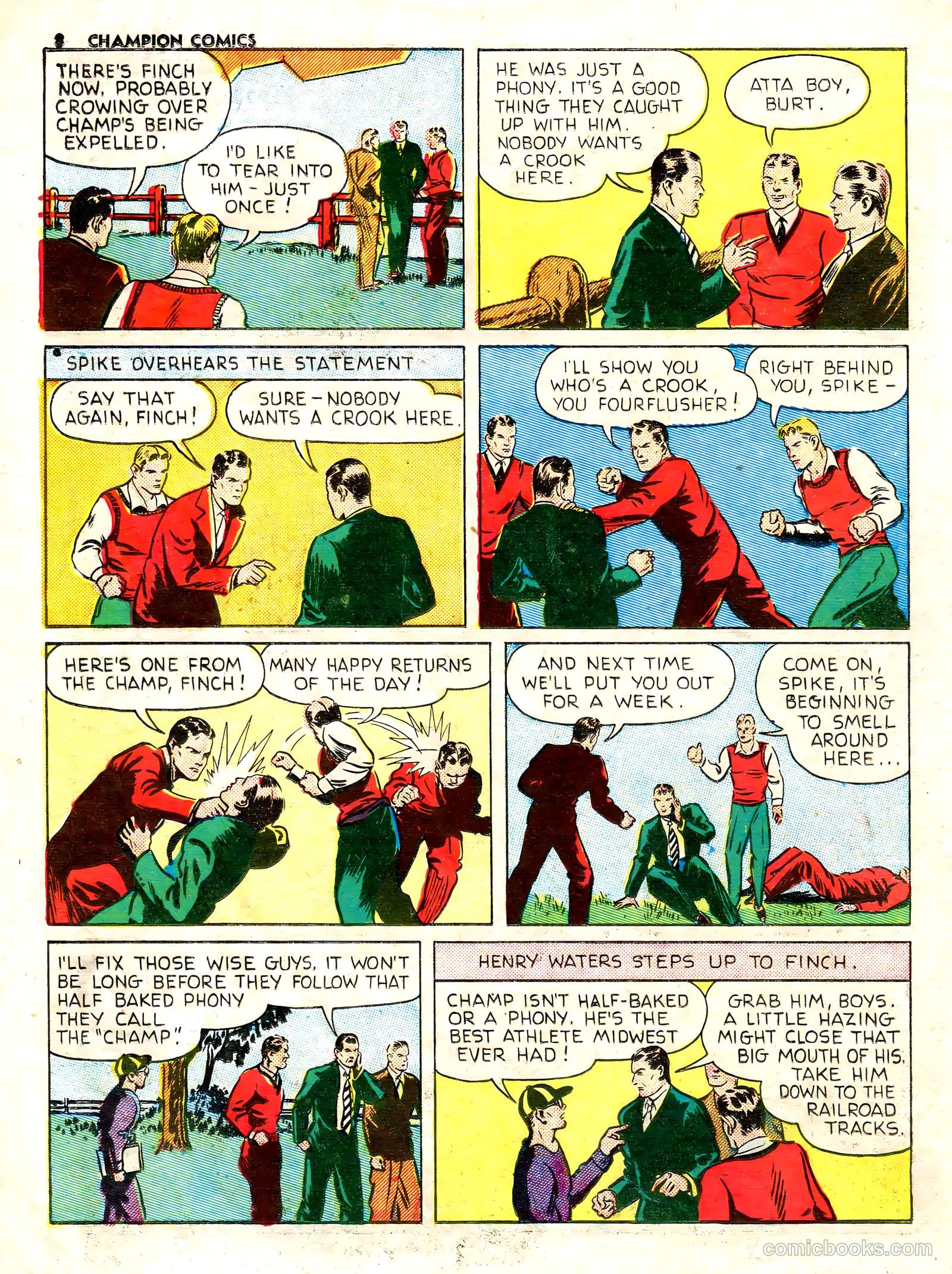Champion Comics #8 (1940) — page 7 of 60